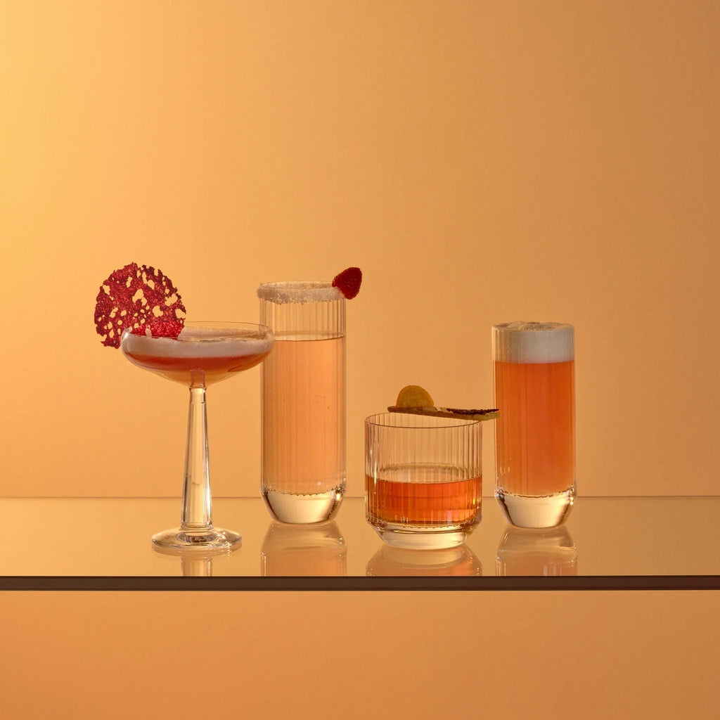 Big Top Set of 4 High Ball Glasses 14.5 oz