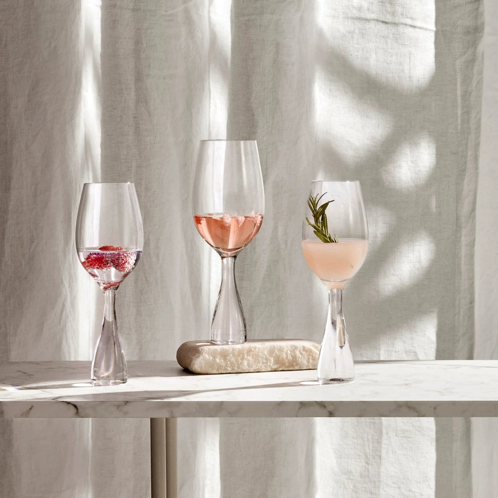 Wine Party Set of 2 Champagne Glasses