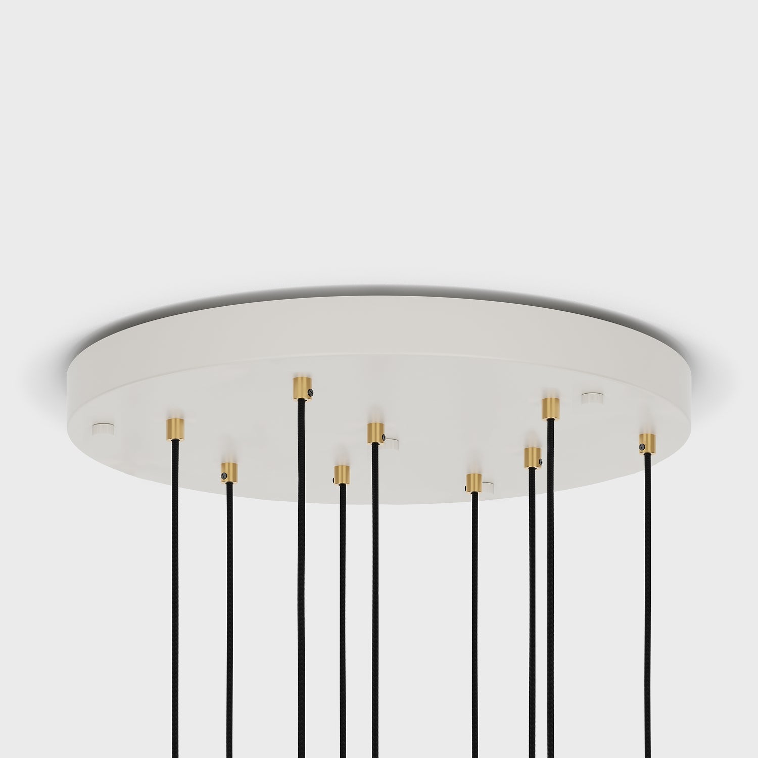 Nine Pendant in Brass + Sphere IV