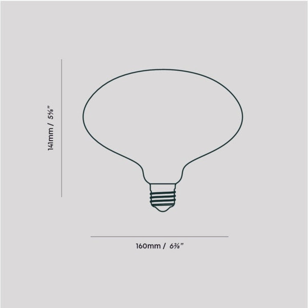 Oval Dim to Warm Plug-In Pendant in Brass