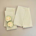 Natural Ivory Napkins (Set of 4) by CECILIADENADIE studio