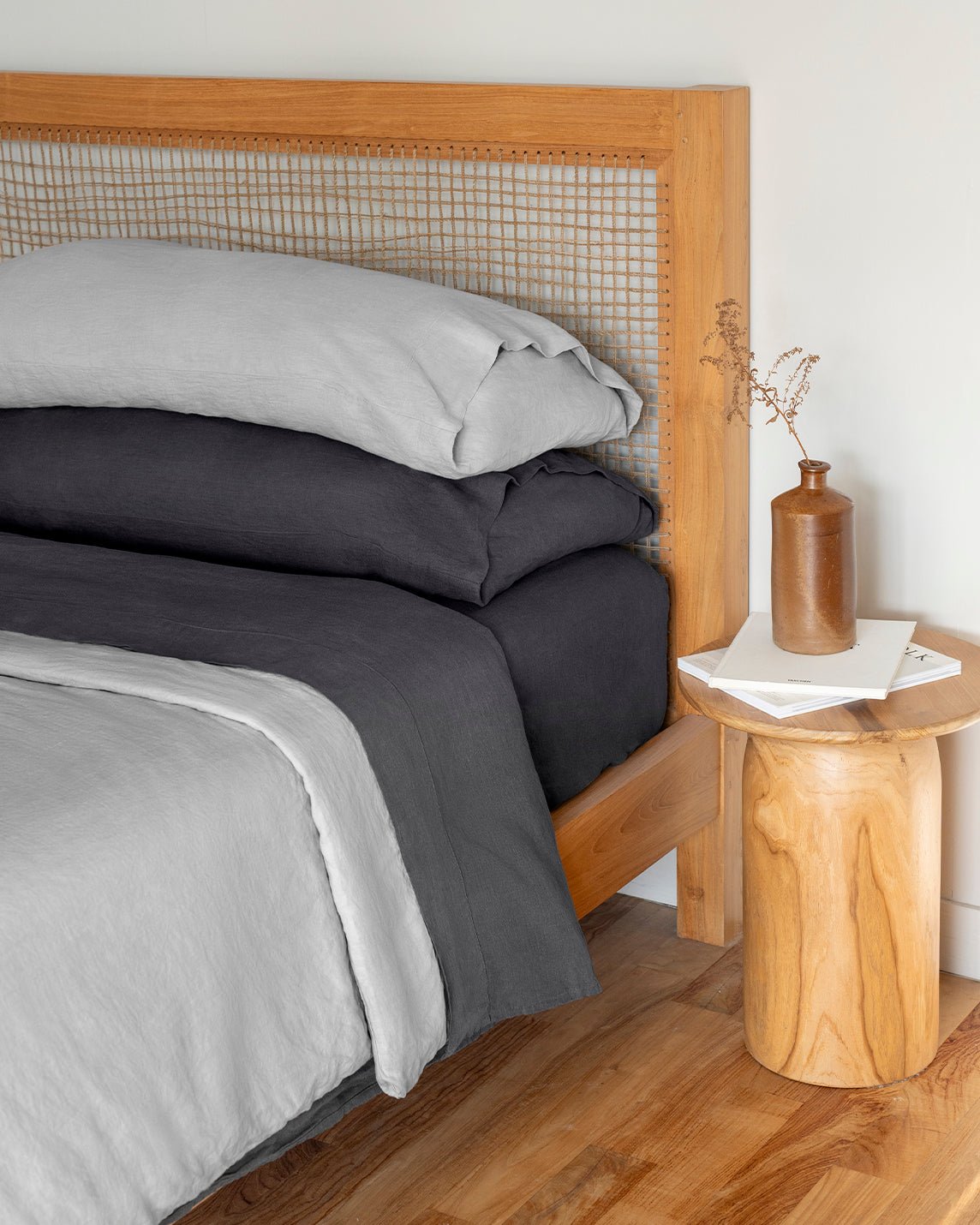 Stonewashed Linen Pillowcases