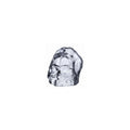 Memento Mori Faceted Skull Clear Small