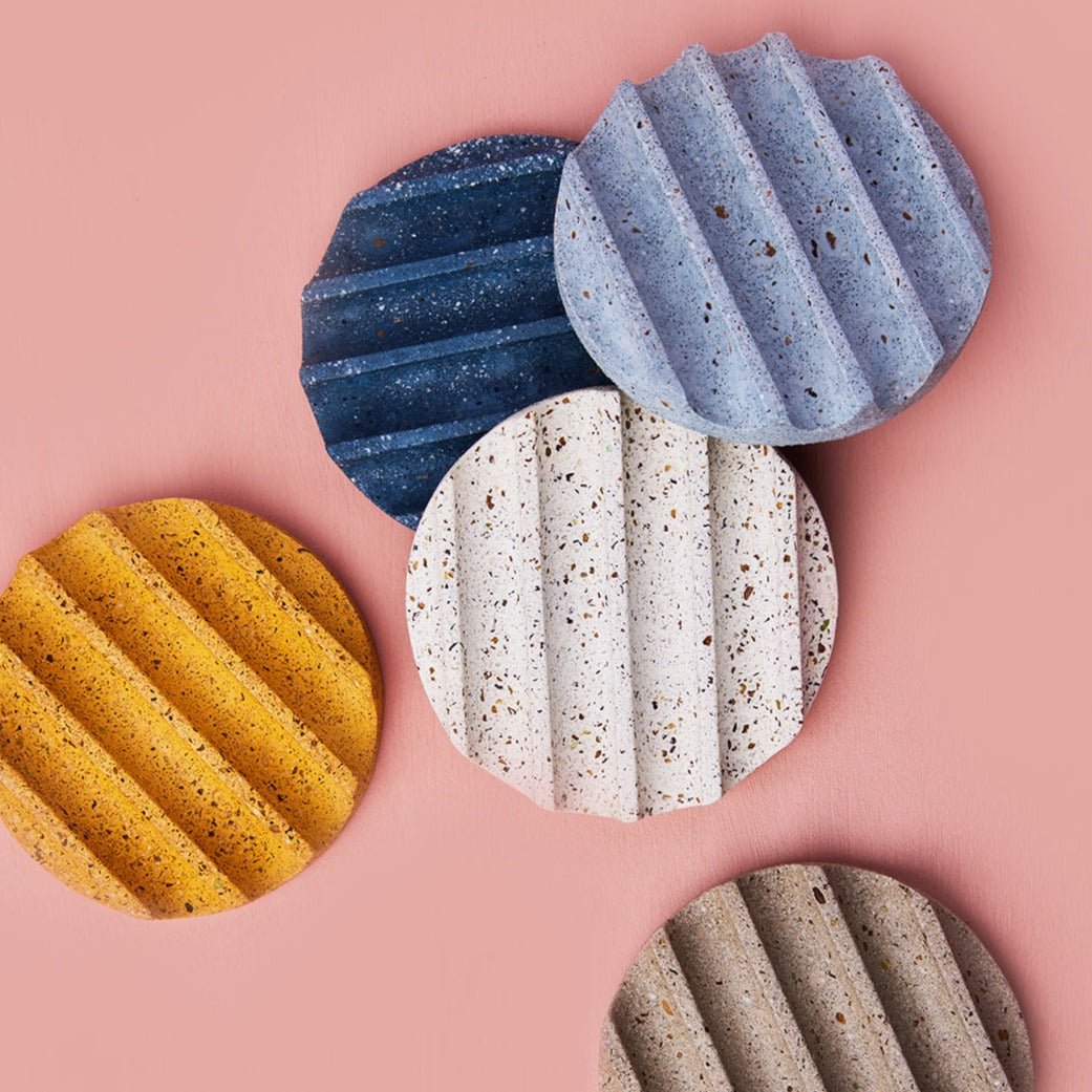 Mini Soap Dish | Natural Terrazzo