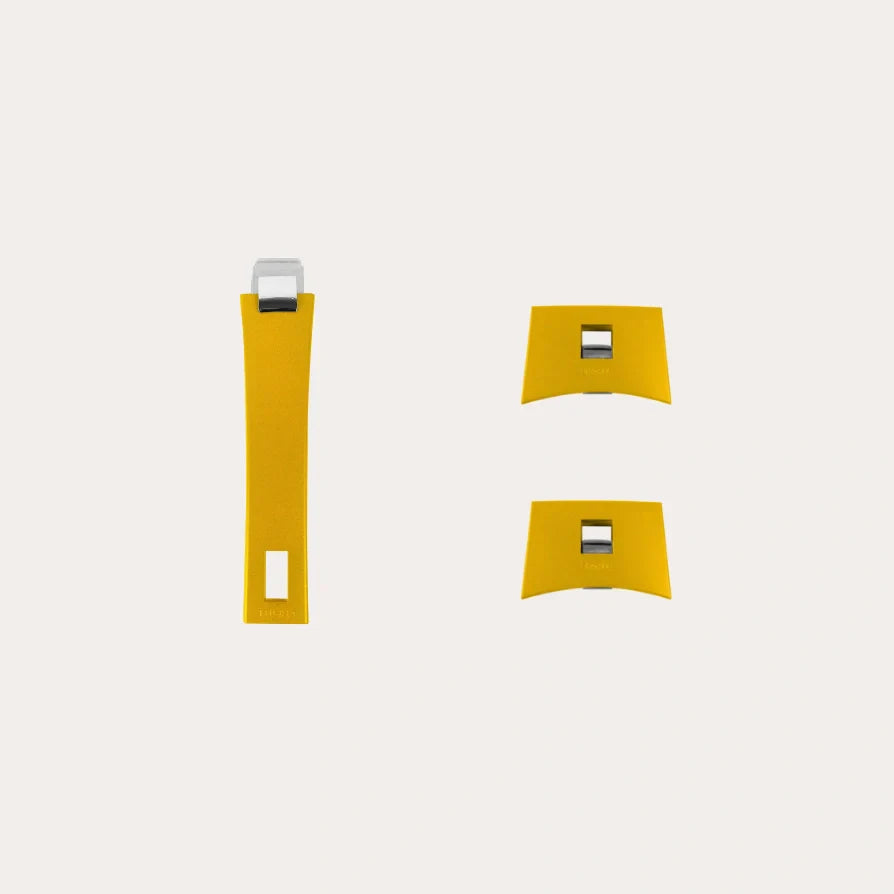 Set of color handles