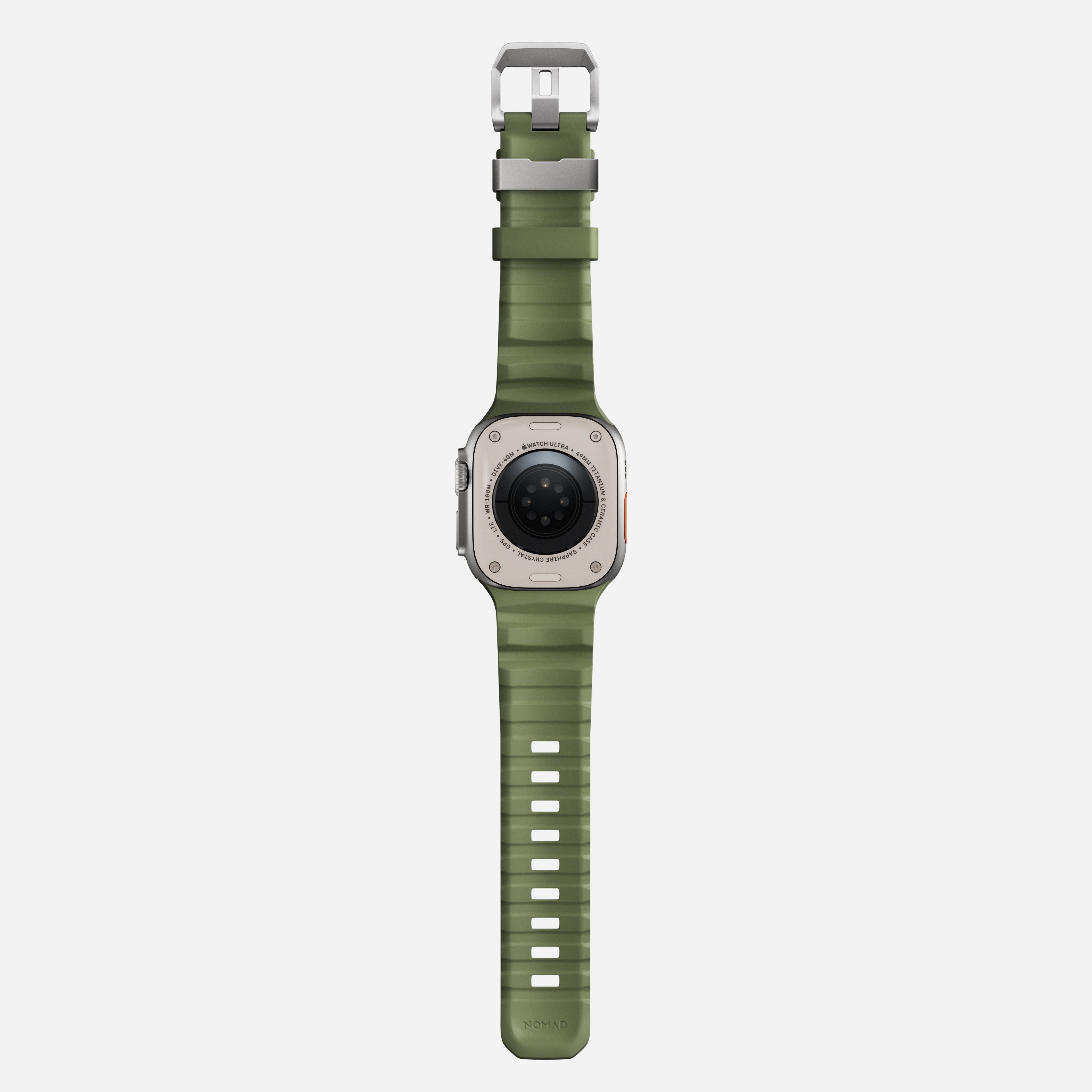 Rocky Point Band - 46mm/49mm | Forest | Natural Hardware