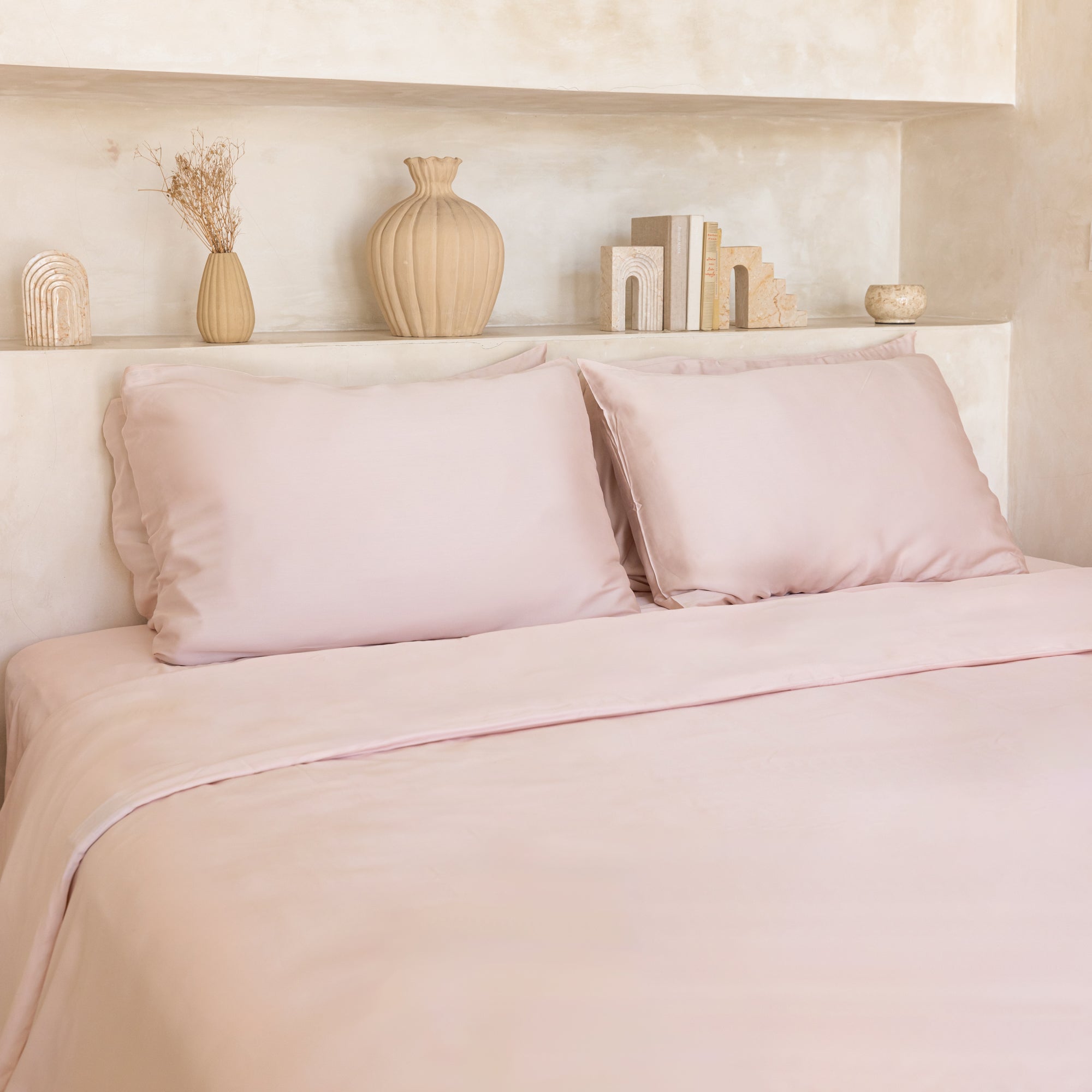 Organic Bamboo Sateen Pillowcase Set
