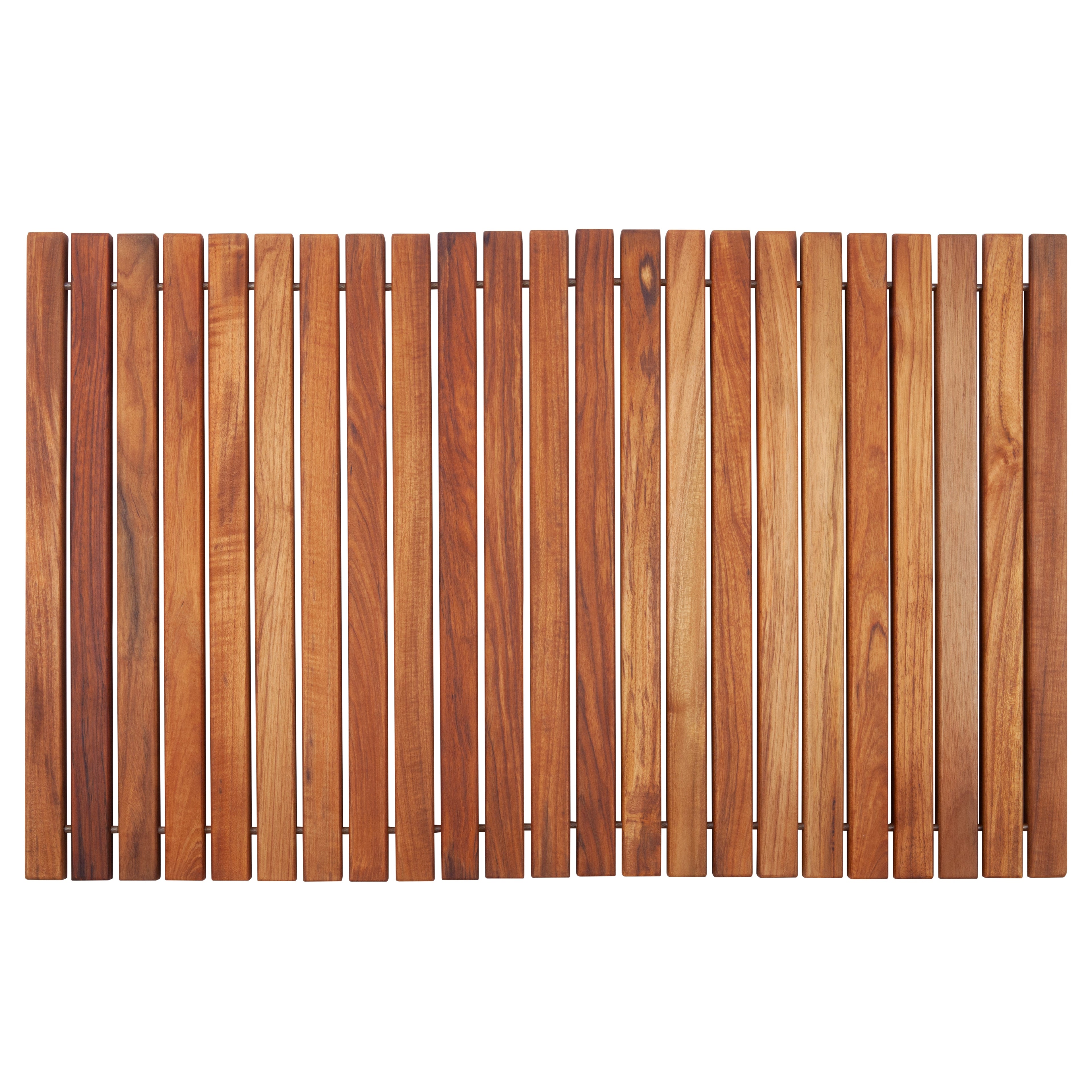 Wyoming Oiled Teak Shower and Bath String Mat 31.4″ x 19.6″ (no feet)