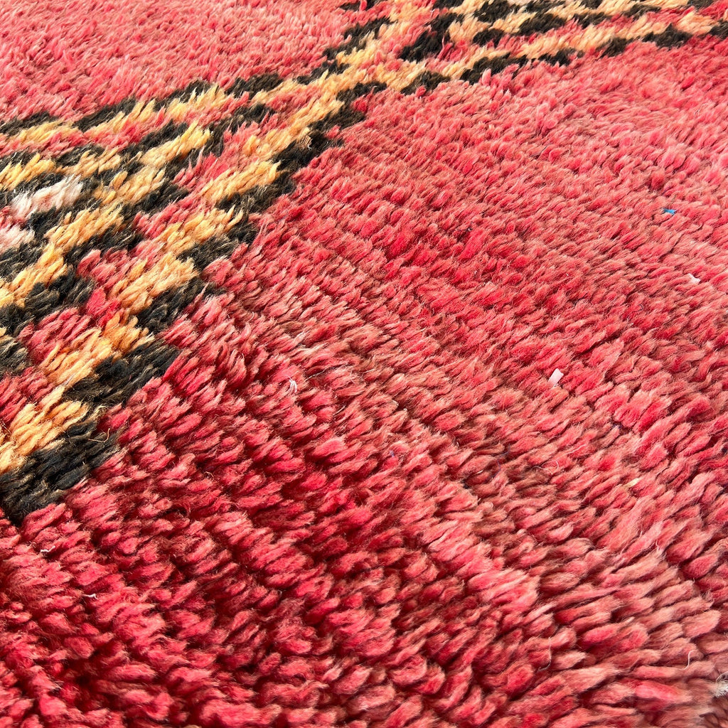 Sine Vintage Moroccan Rug | 3'7" x 6'6"