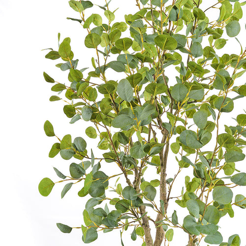 7' Artificial Eucalyptus Tree