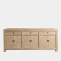 Three Drawer Elm Sideboard