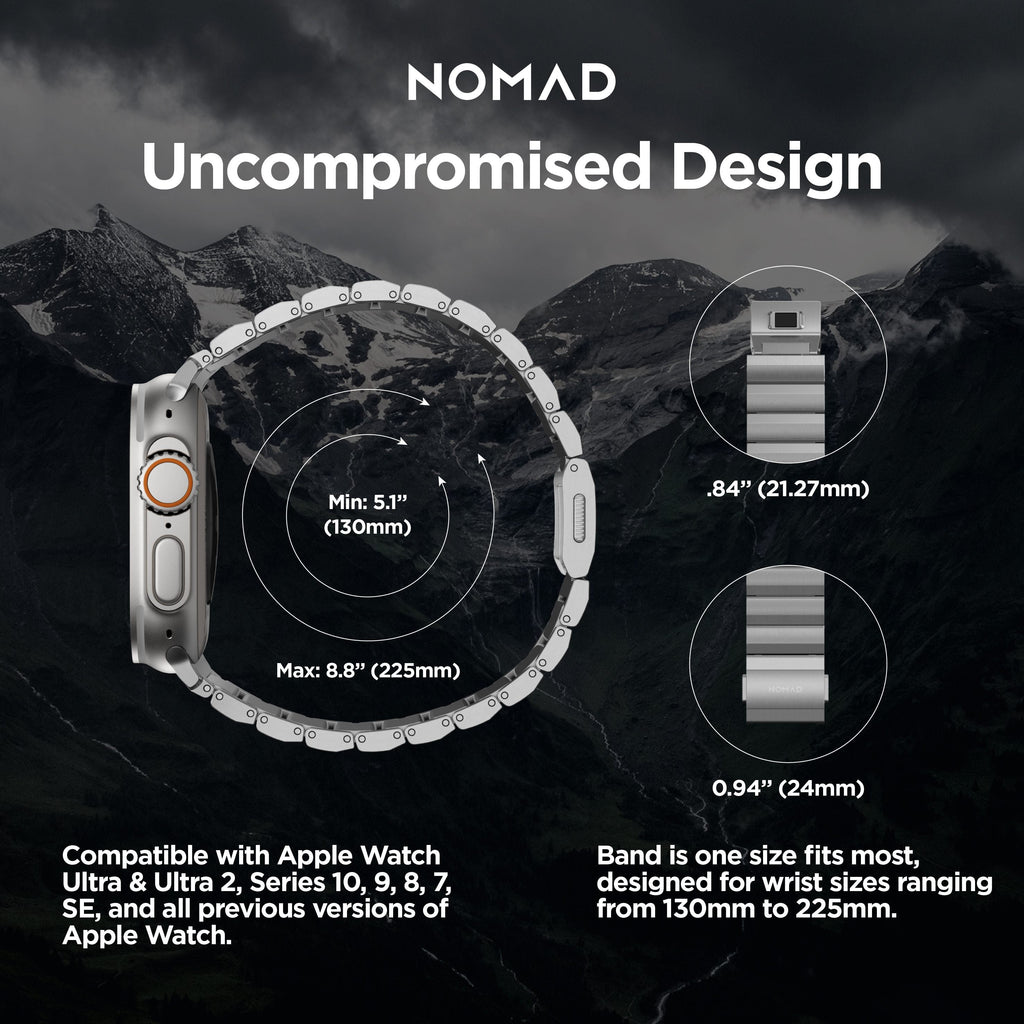 Titanium Band - 46mm/49mm | Natural Hardware | V2