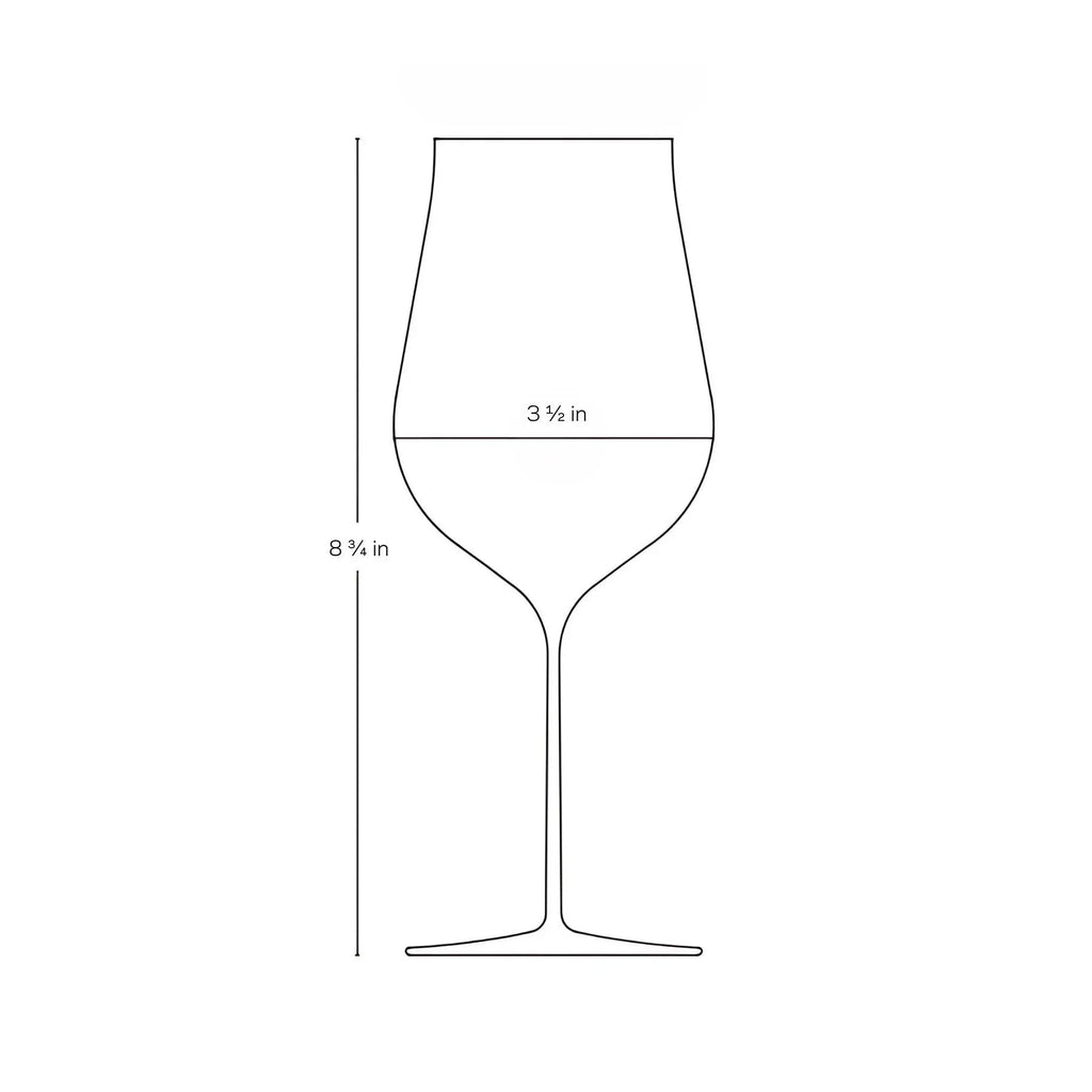 Ghost Zero Tulip Red Wine Glass