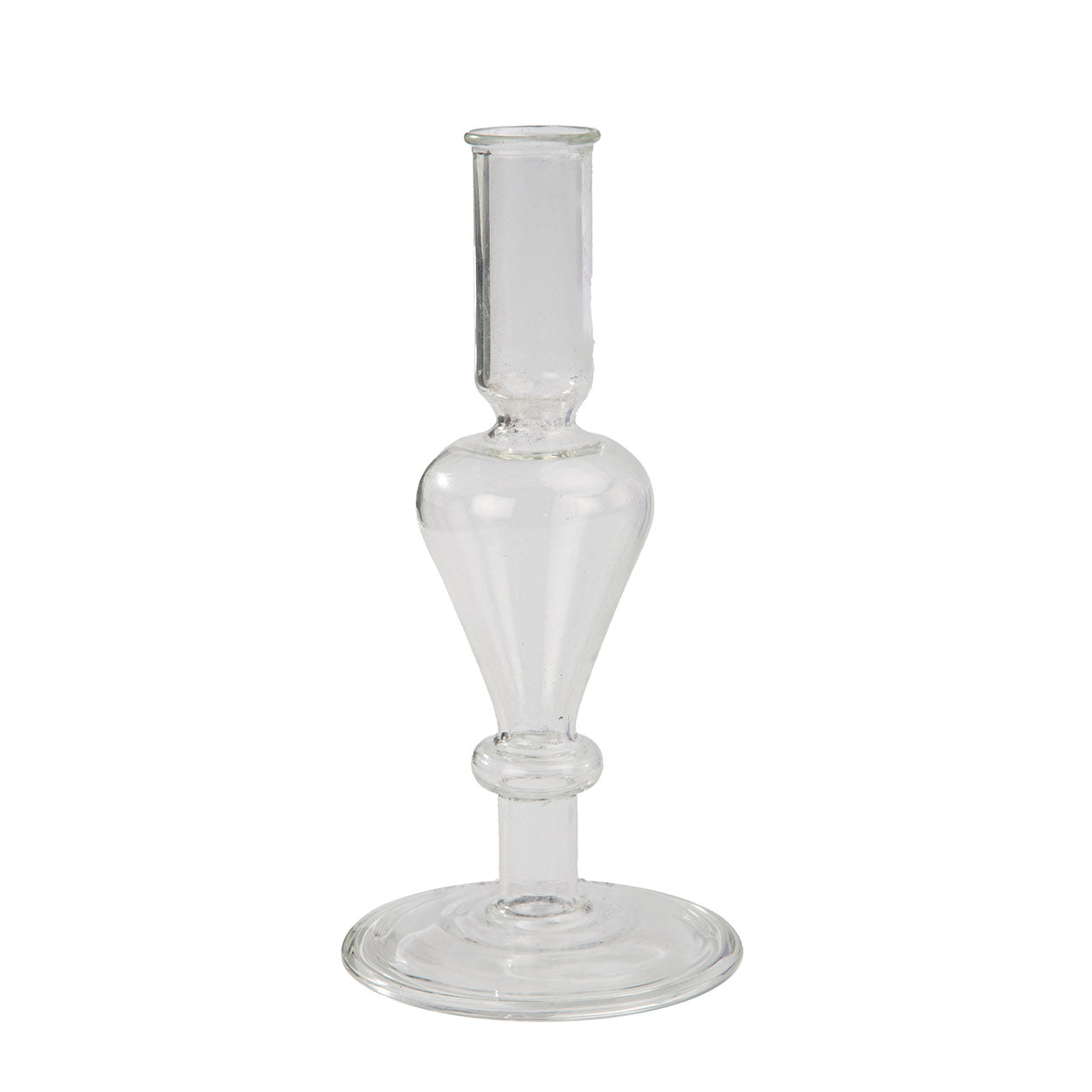 Etched Borosilicate Glass Bud Vases