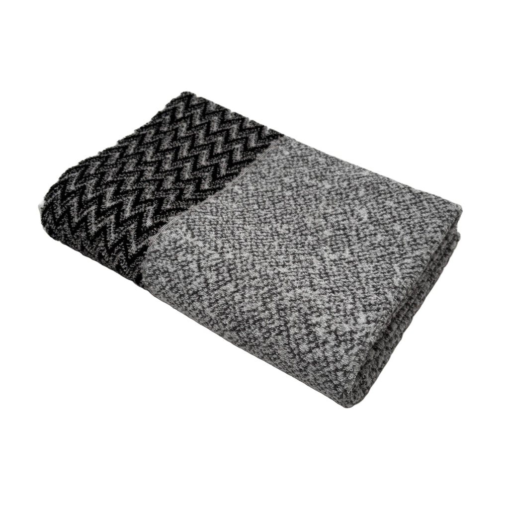 Zig Zag Tweed Fume Melange