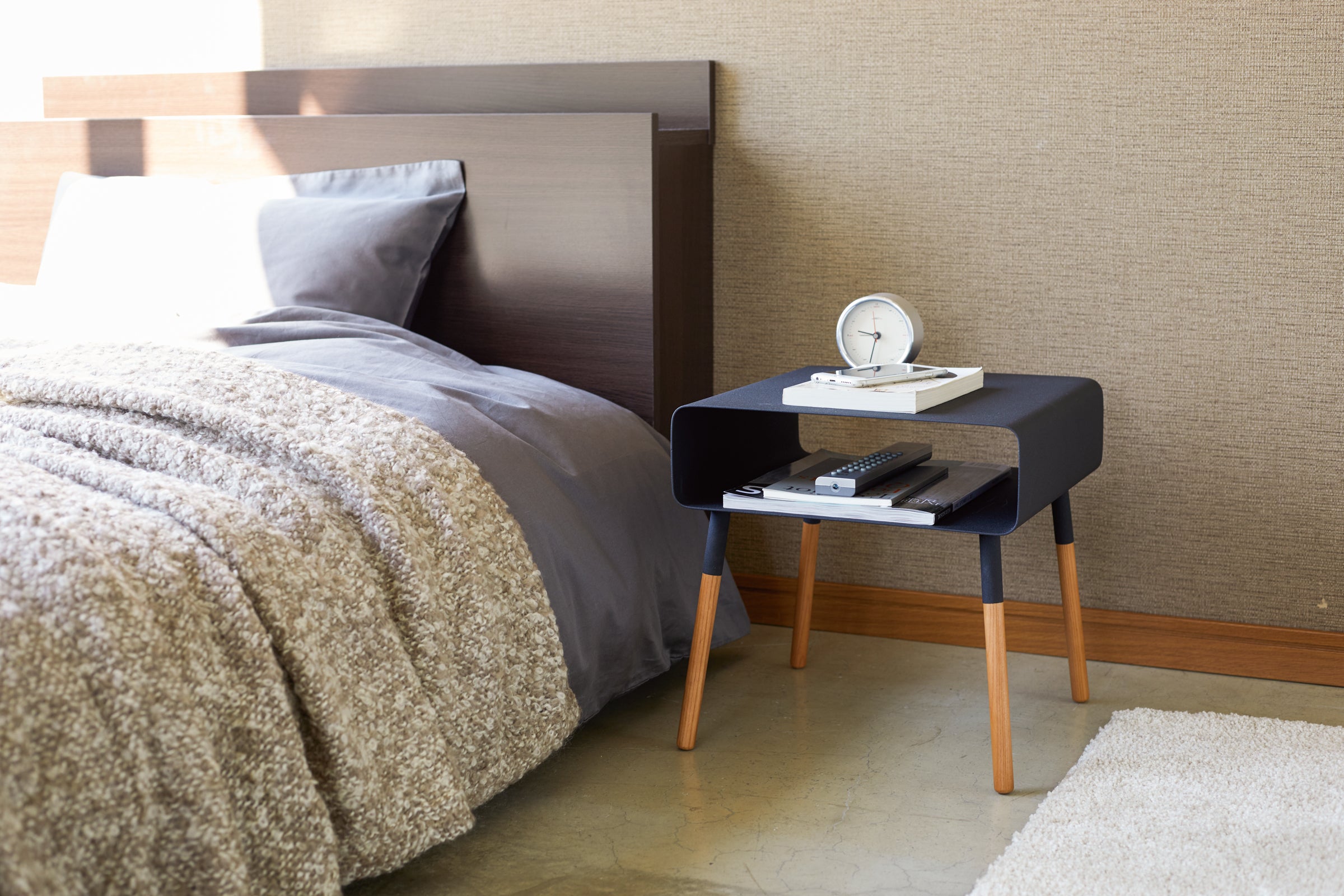 Storage Table - Short (14" H)  - Steel + Wood