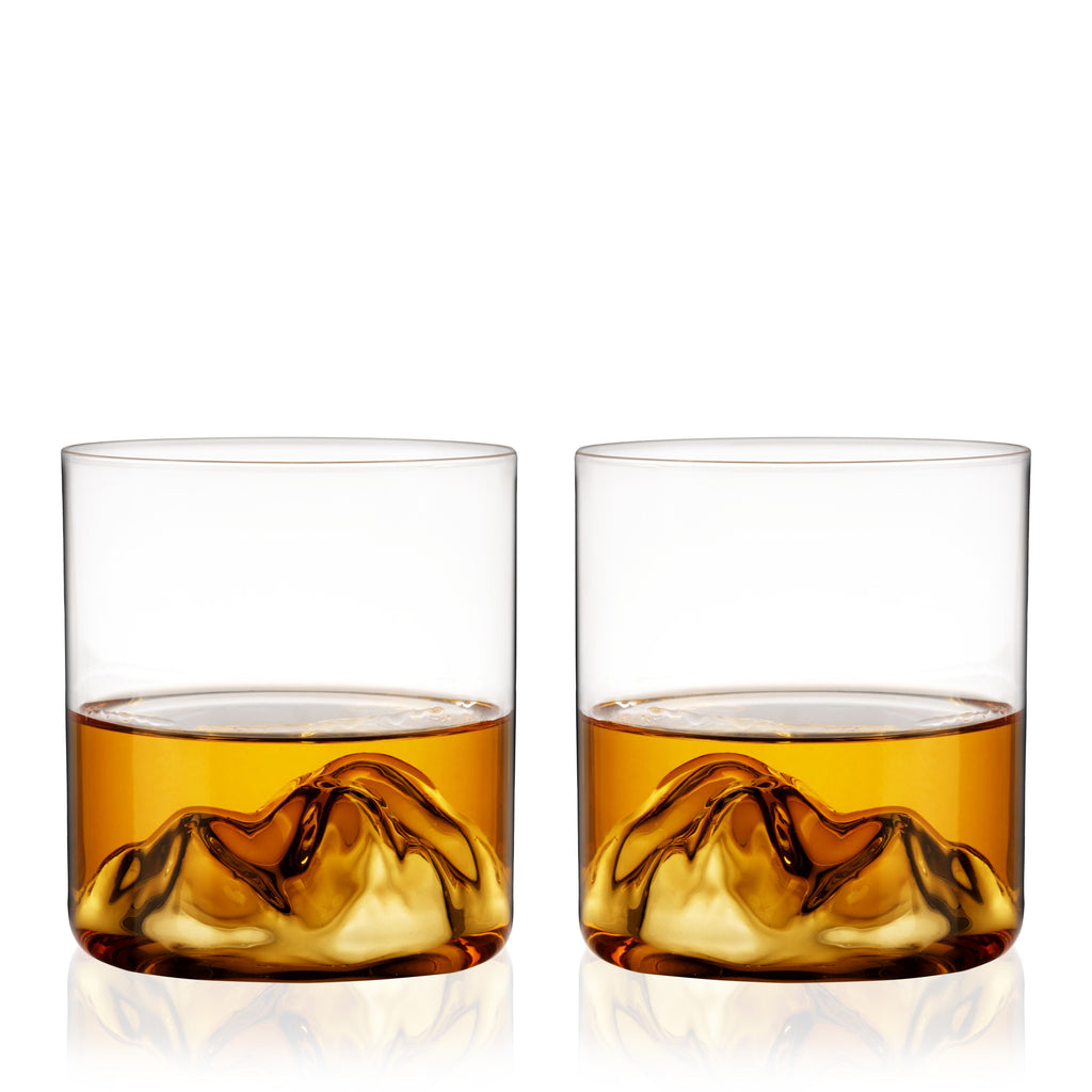 Mountain Crystal Tumblers Set of 2