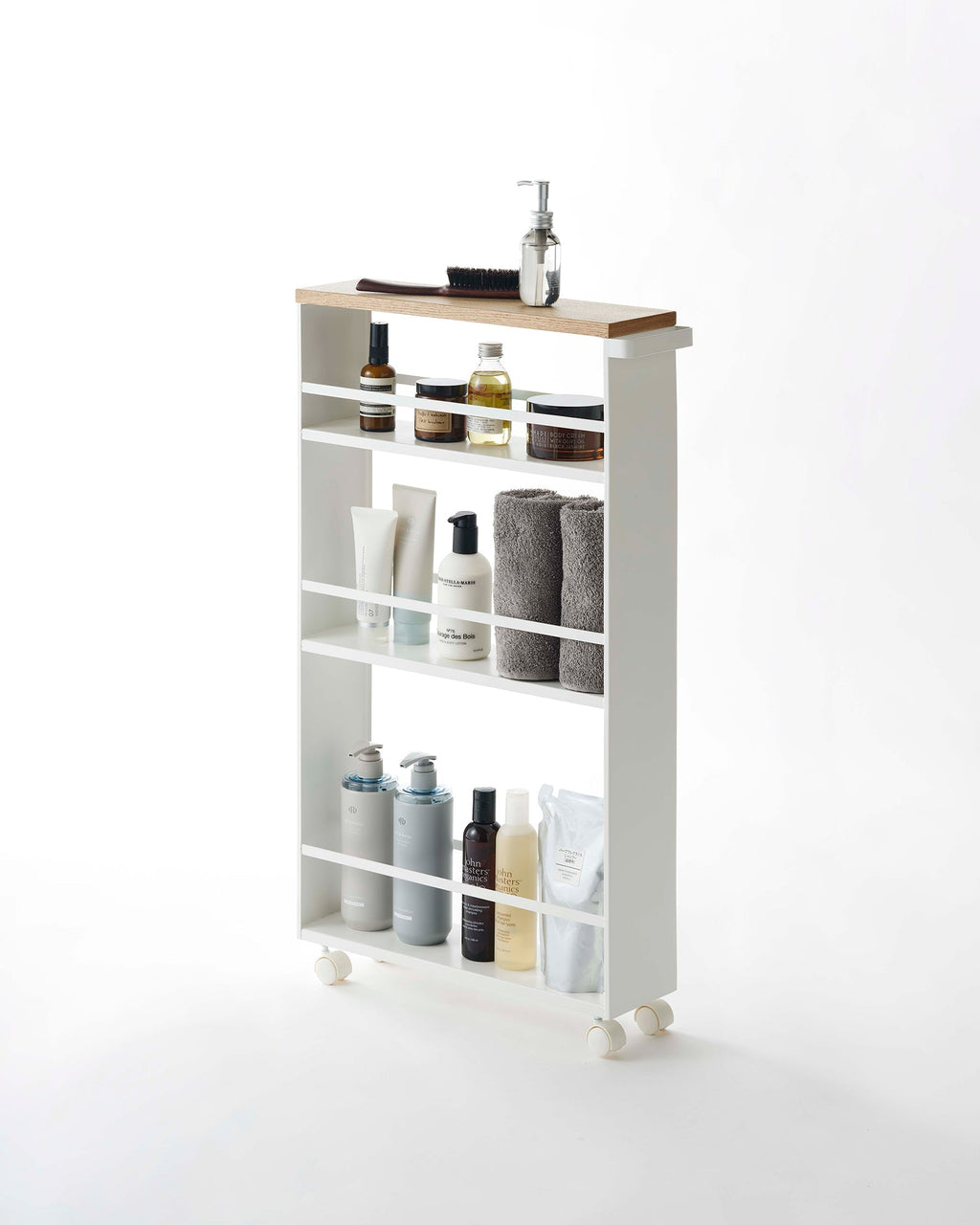 Slim Storage Cart (32" H)  - Steel