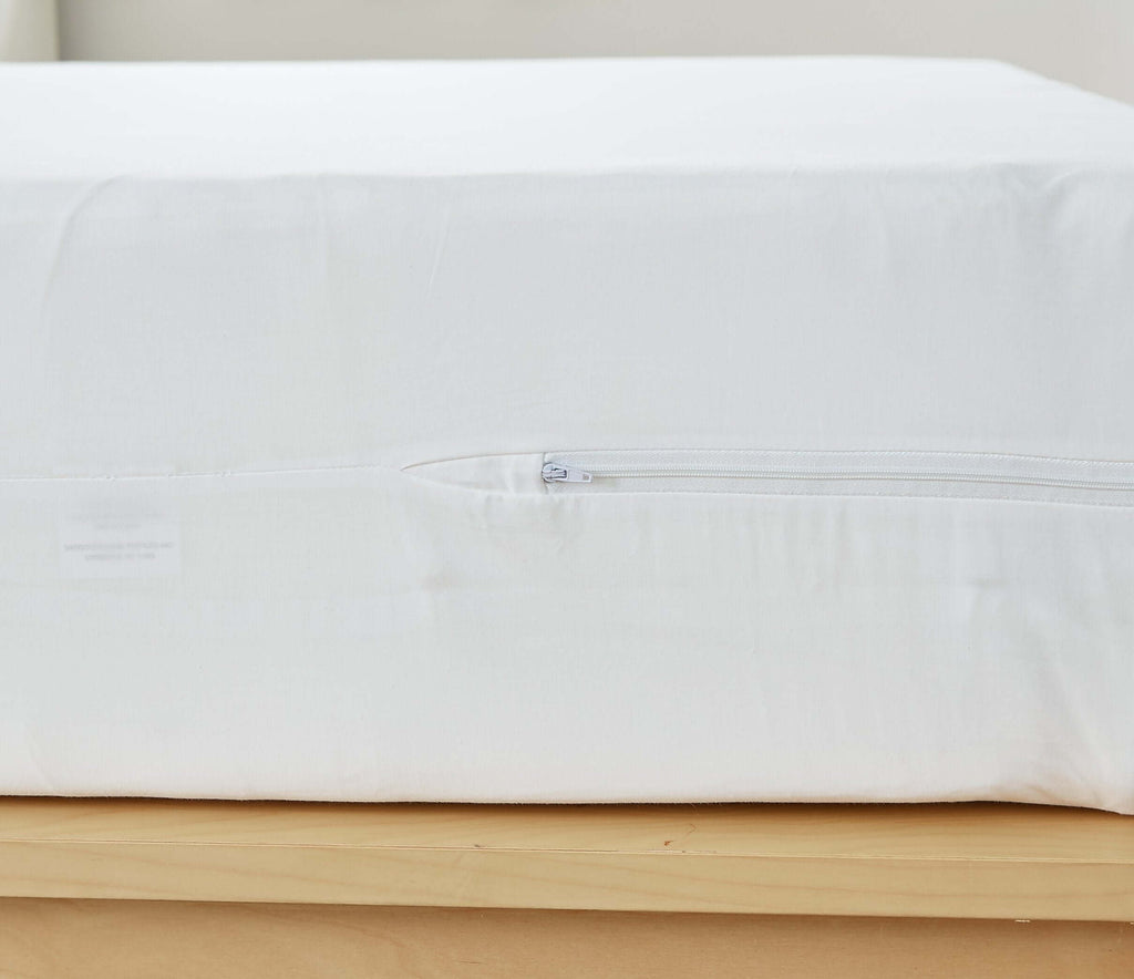 AllergyCare™ Cotton Zippered Mattress Encasement | Dust Mite Proof | Bargoose