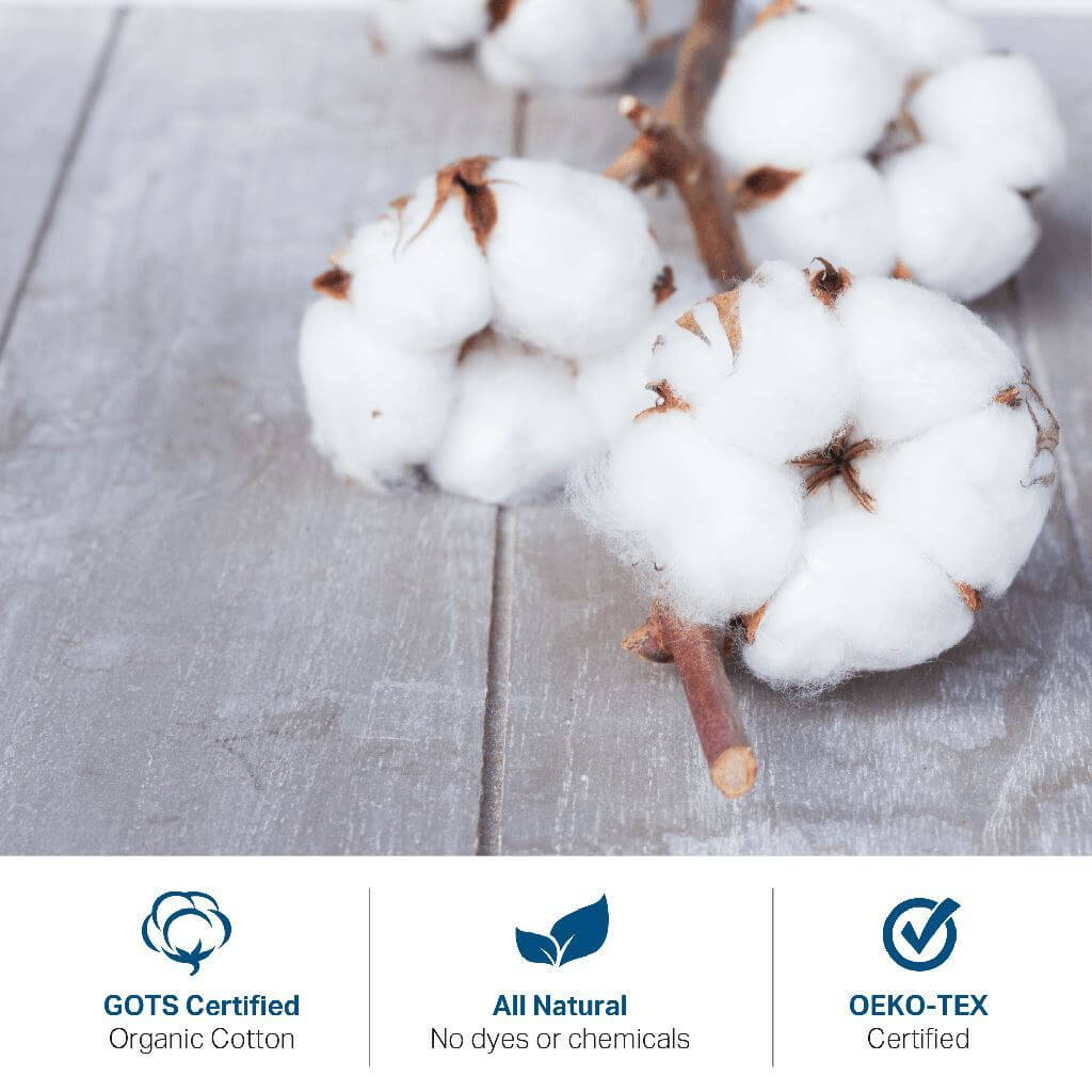 AllergyCare™ - Organic Cotton Zippered Mattress Encasement