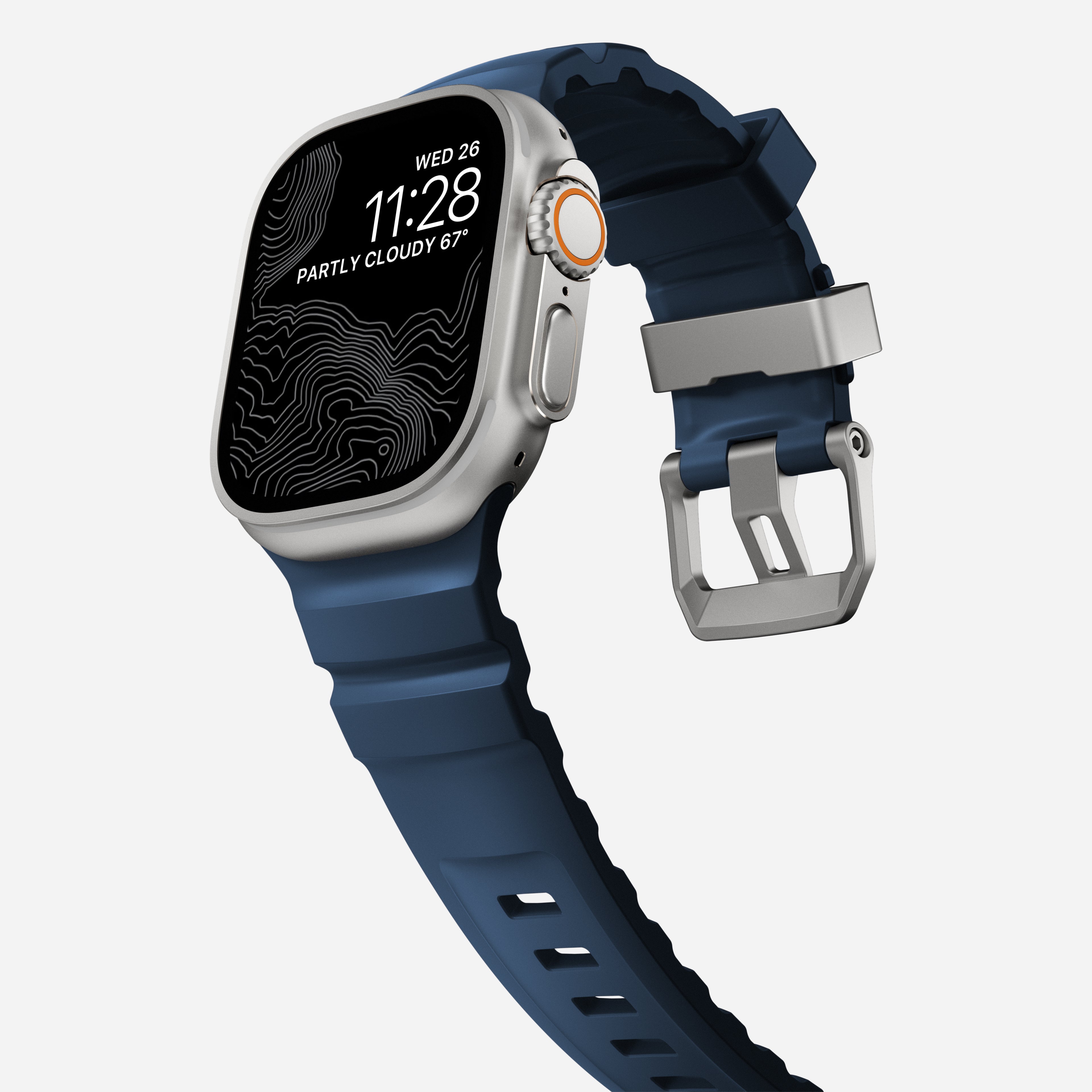 Rocky Point Band - 46mm/49mm | Atlantic | Natural Hardware