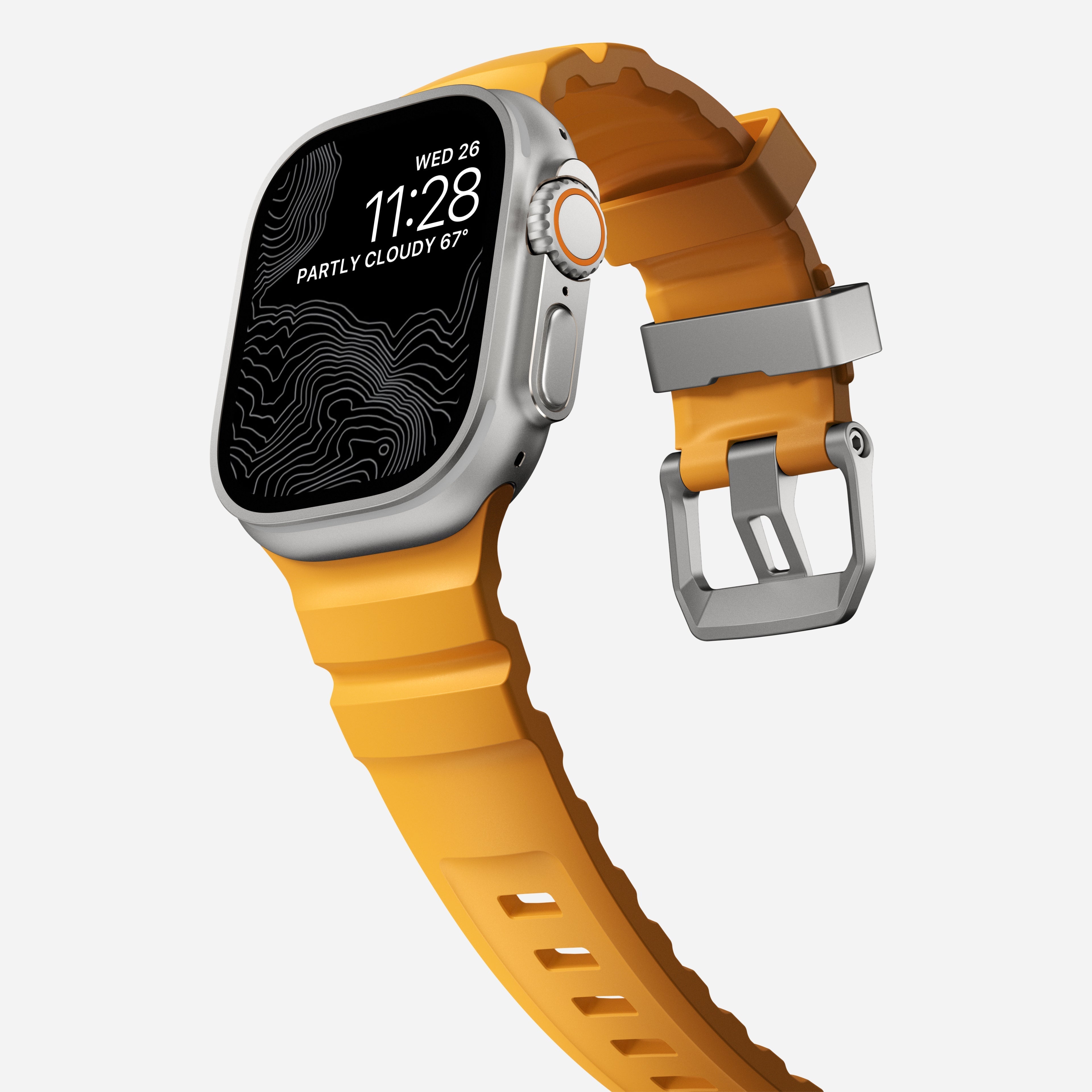 Rocky Point Band - 46mm/49mm | Sol | Natural Hardware