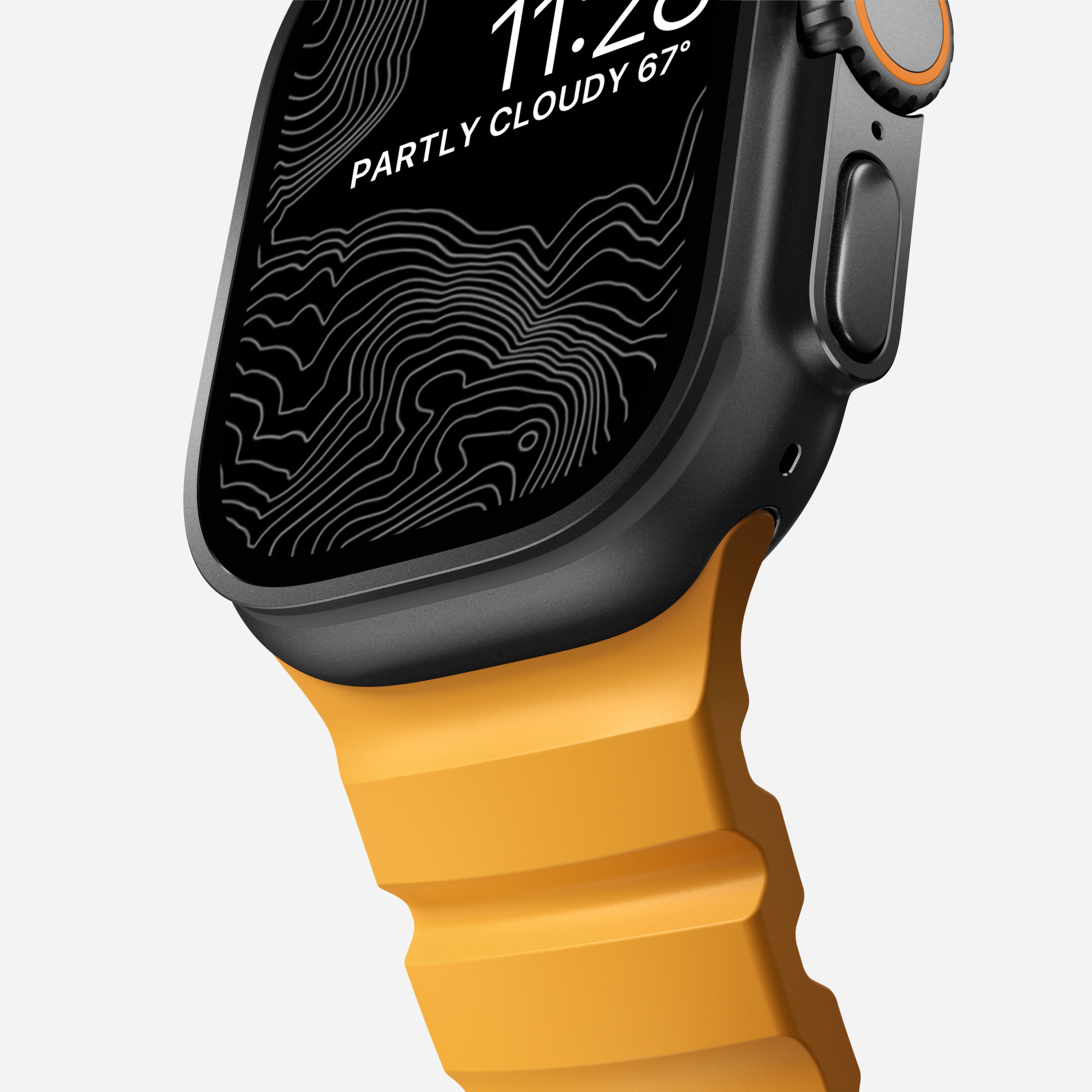 Rocky Point Band - 46mm/49mm | Sol | Black Hardware