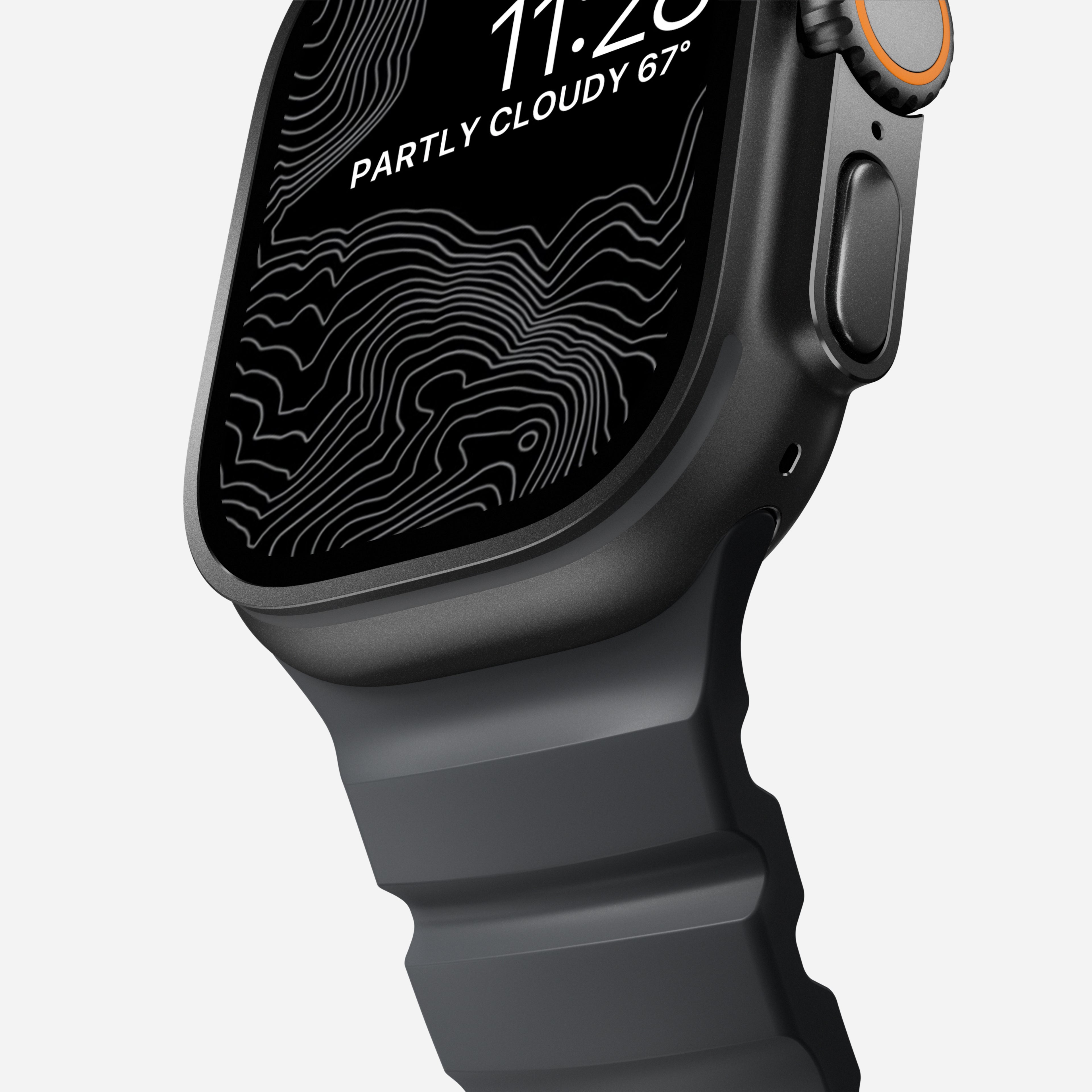 Rocky Point Band - 46mm/49mm | Storm | Black Hardware