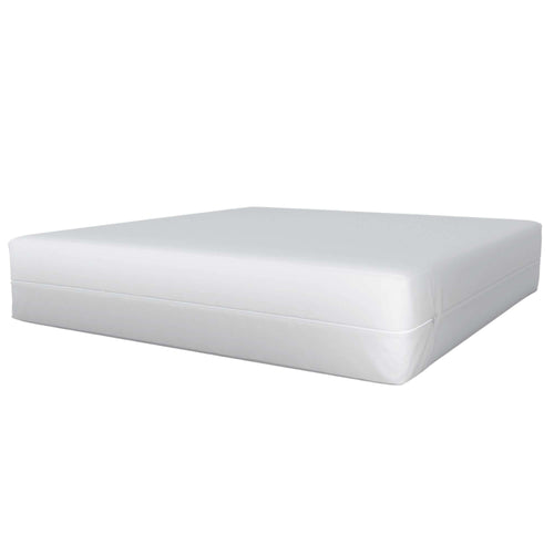 Bargoose Commercial 6-Gauge Vinyl Zippered Mattress Encasement – Waterproof, Wipe-Clean, Bed Bug Proof