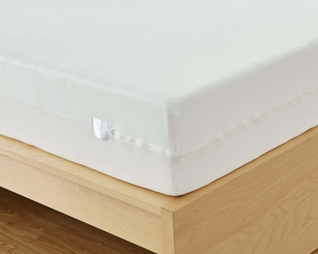 BedBug Solution™ Hybrid Zippered Mattress Encasement - Stretch-To-Fit 9"–12" | Waterproof & Bed Bug Proof