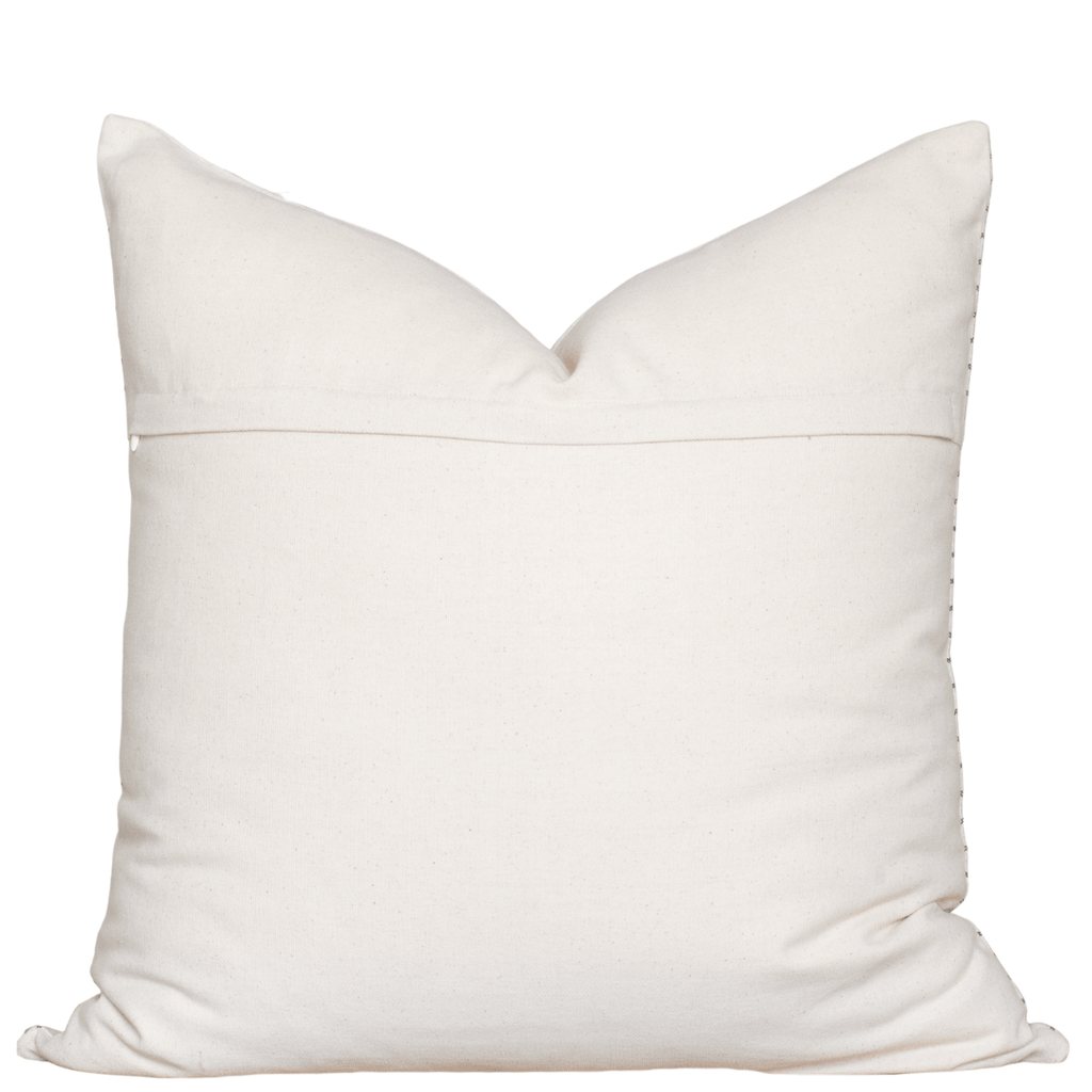 Fina Striped Pillow Cover | Cream, Black