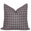 Paloma Handwoven Pillow Cover | Brown