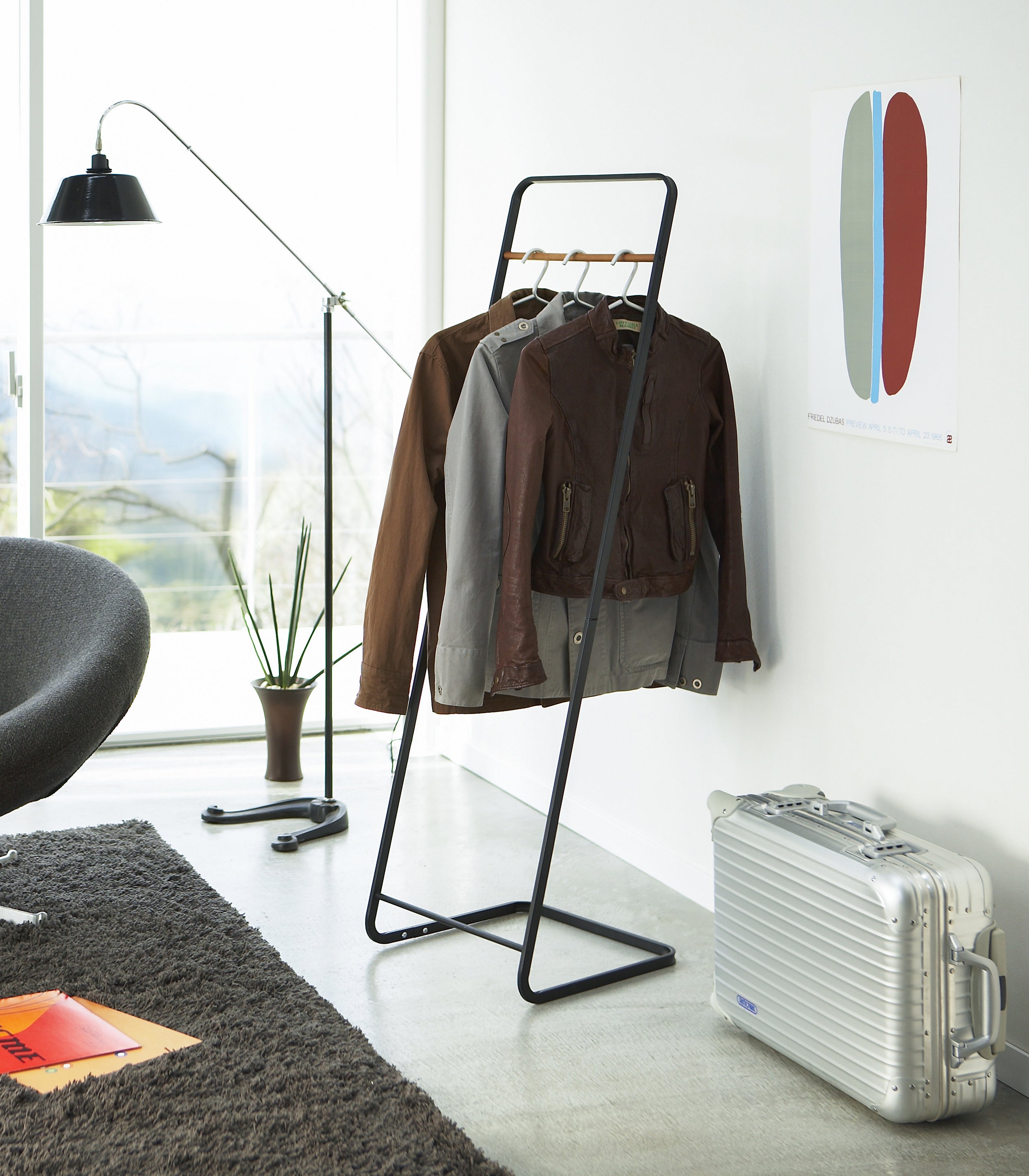 Coat Rack (55" H)  - Steel