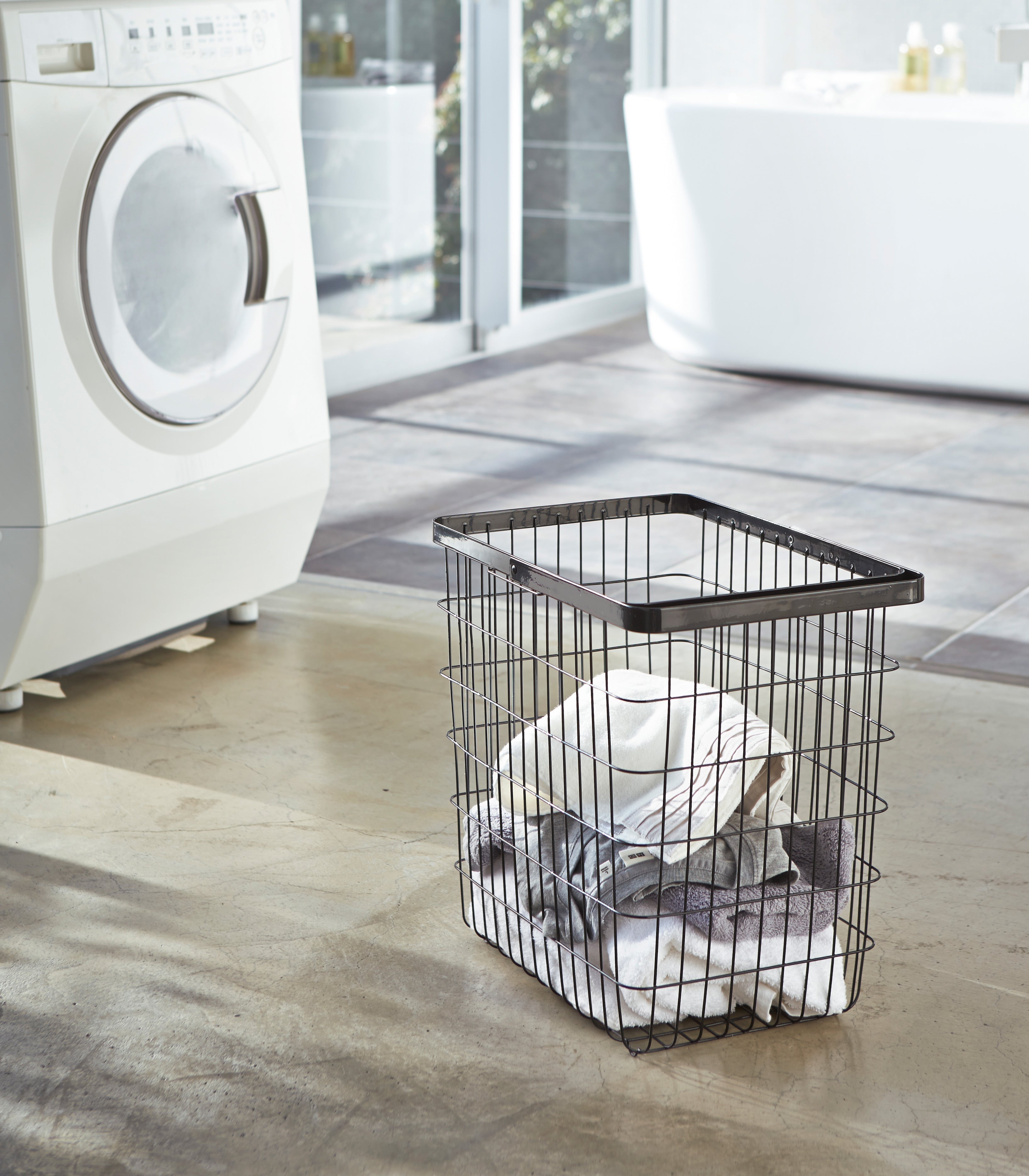 Wire Basket (15" H)  - Steel