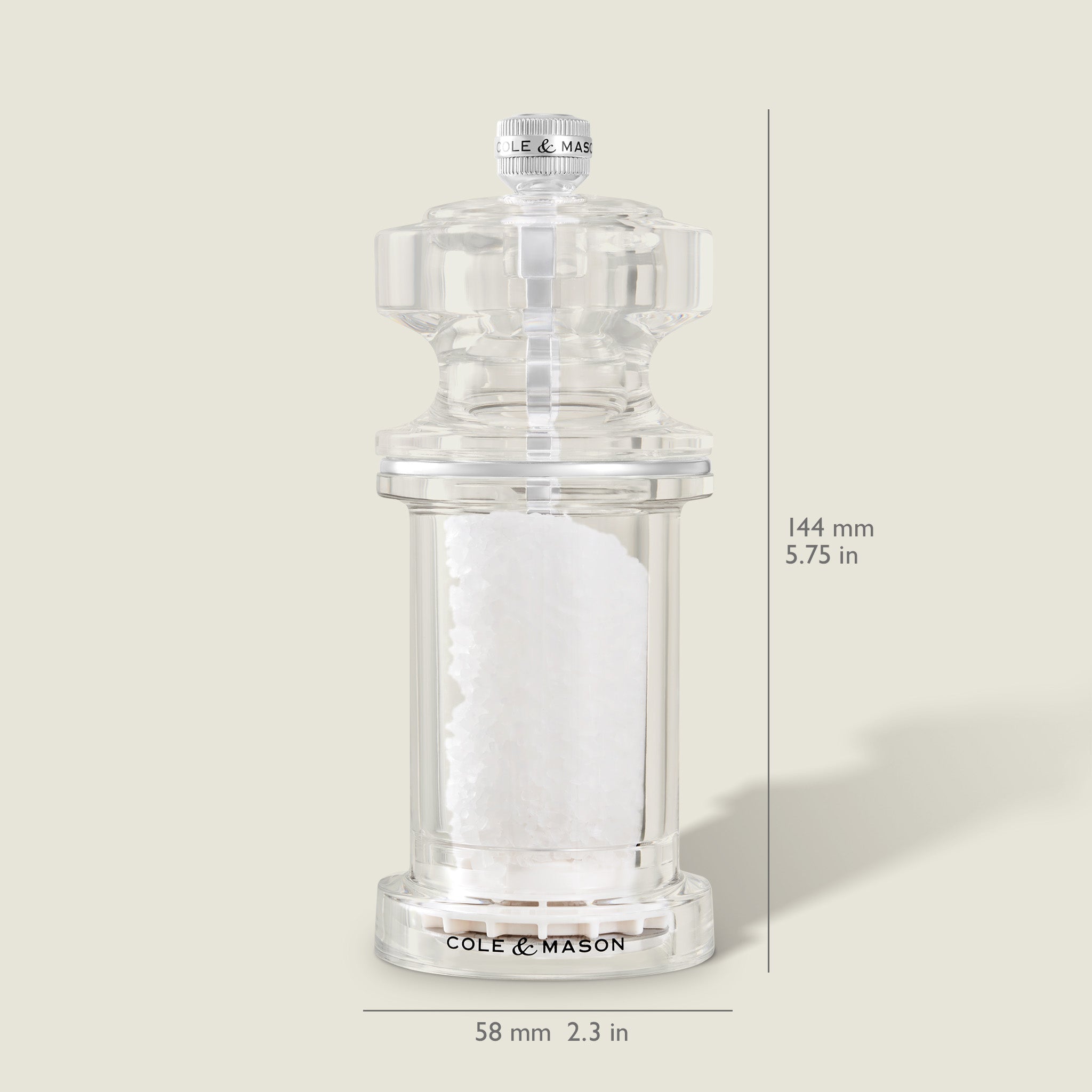 Cole & Mason 605 Salt & Pepper Mills 5.5"