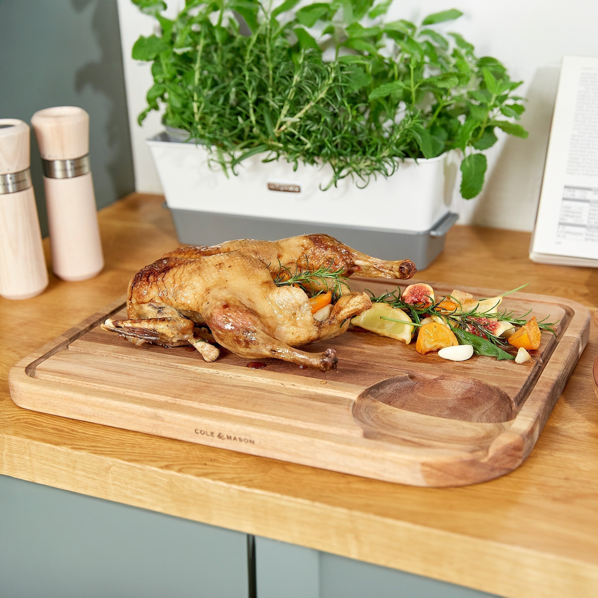 Cole & Mason Berden Acacia Carving Board