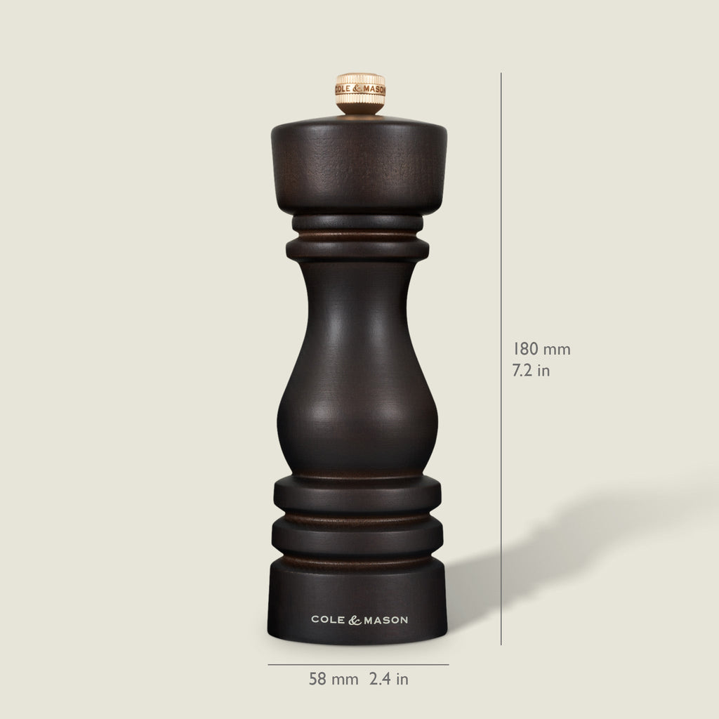 Cole & Mason London Chocolate Wood Salt & Pepper Mills