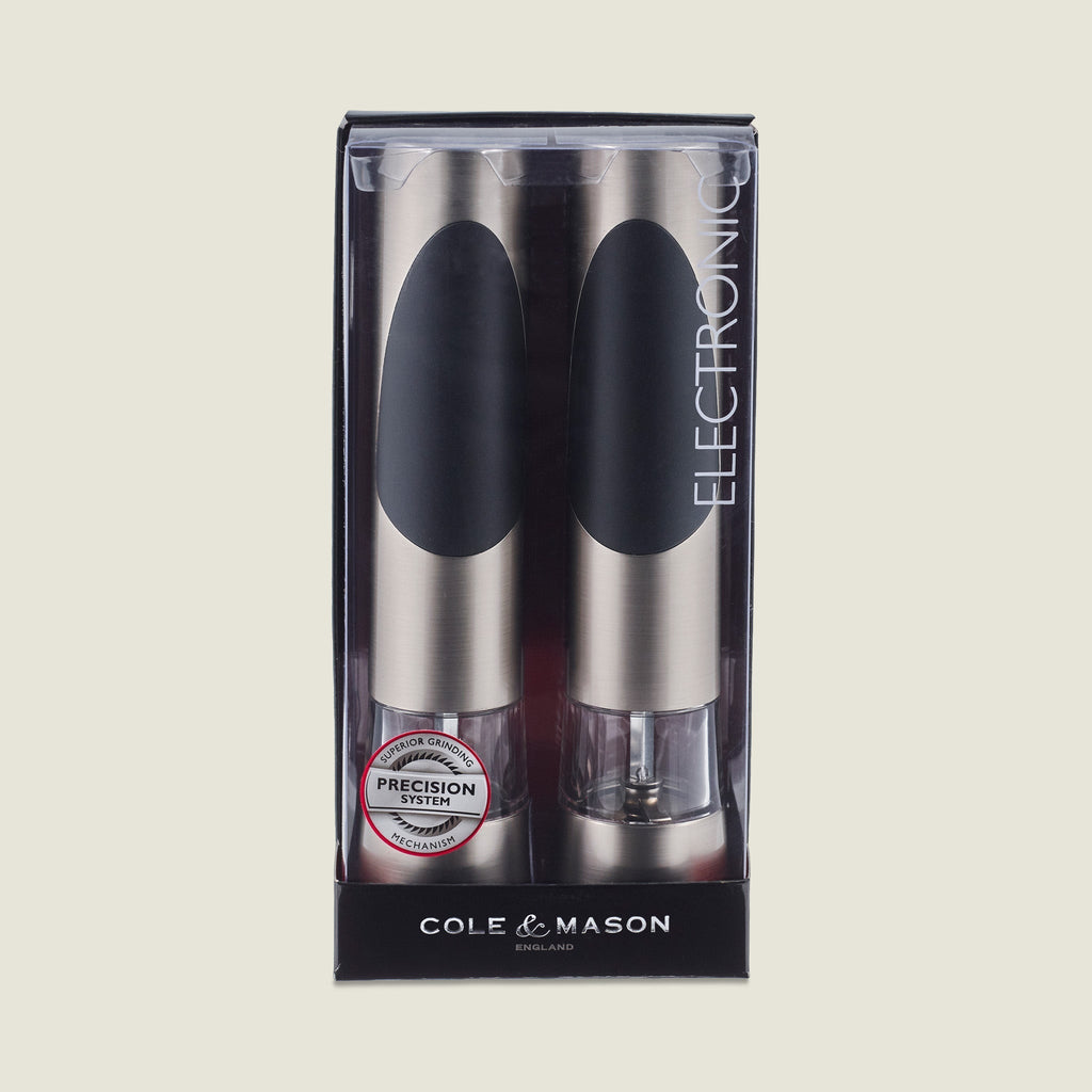 Cole & Mason Richmond Electronic Salt & Pepper Mill Set