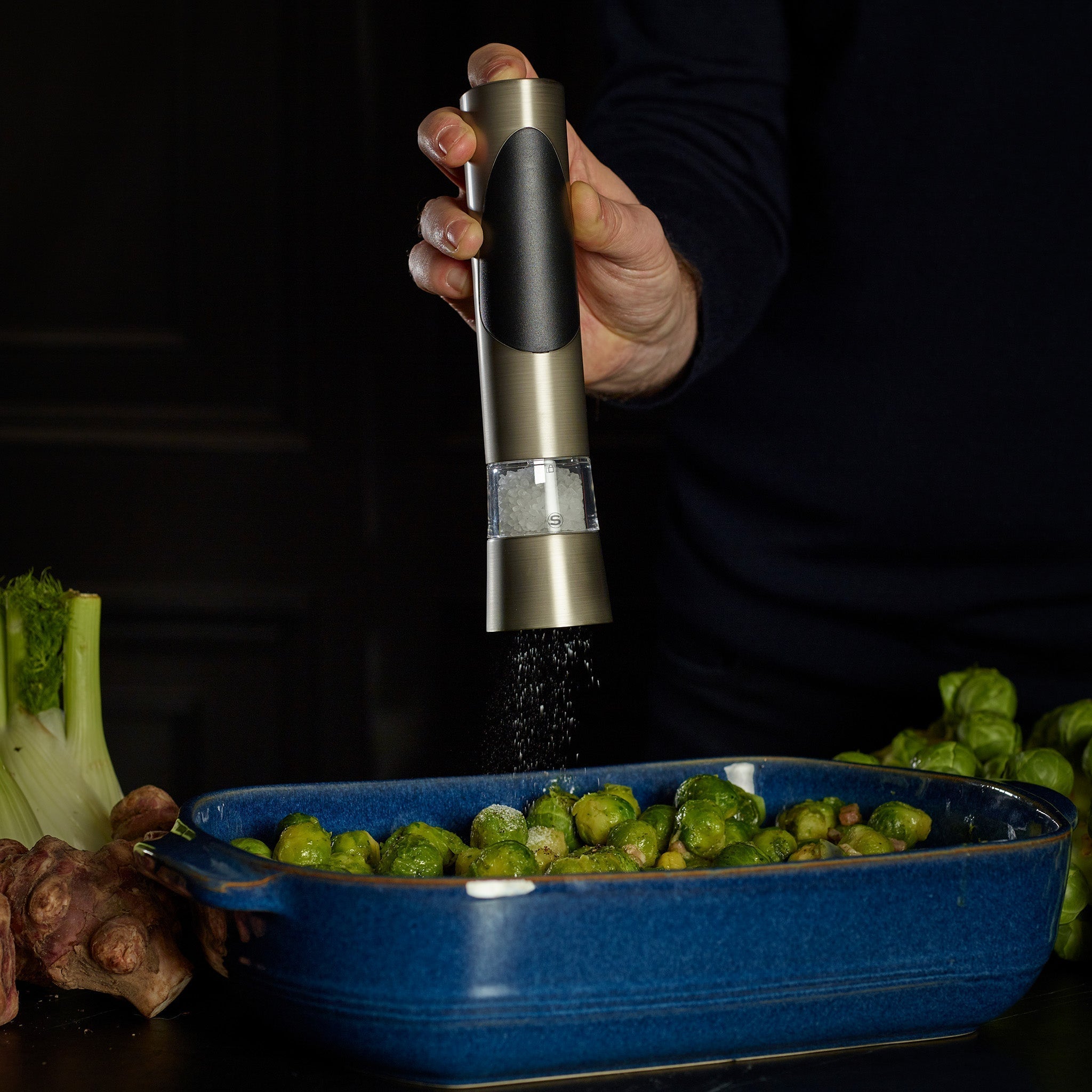 Cole & Mason Richmond Electronic Salt & Pepper Mill Set
