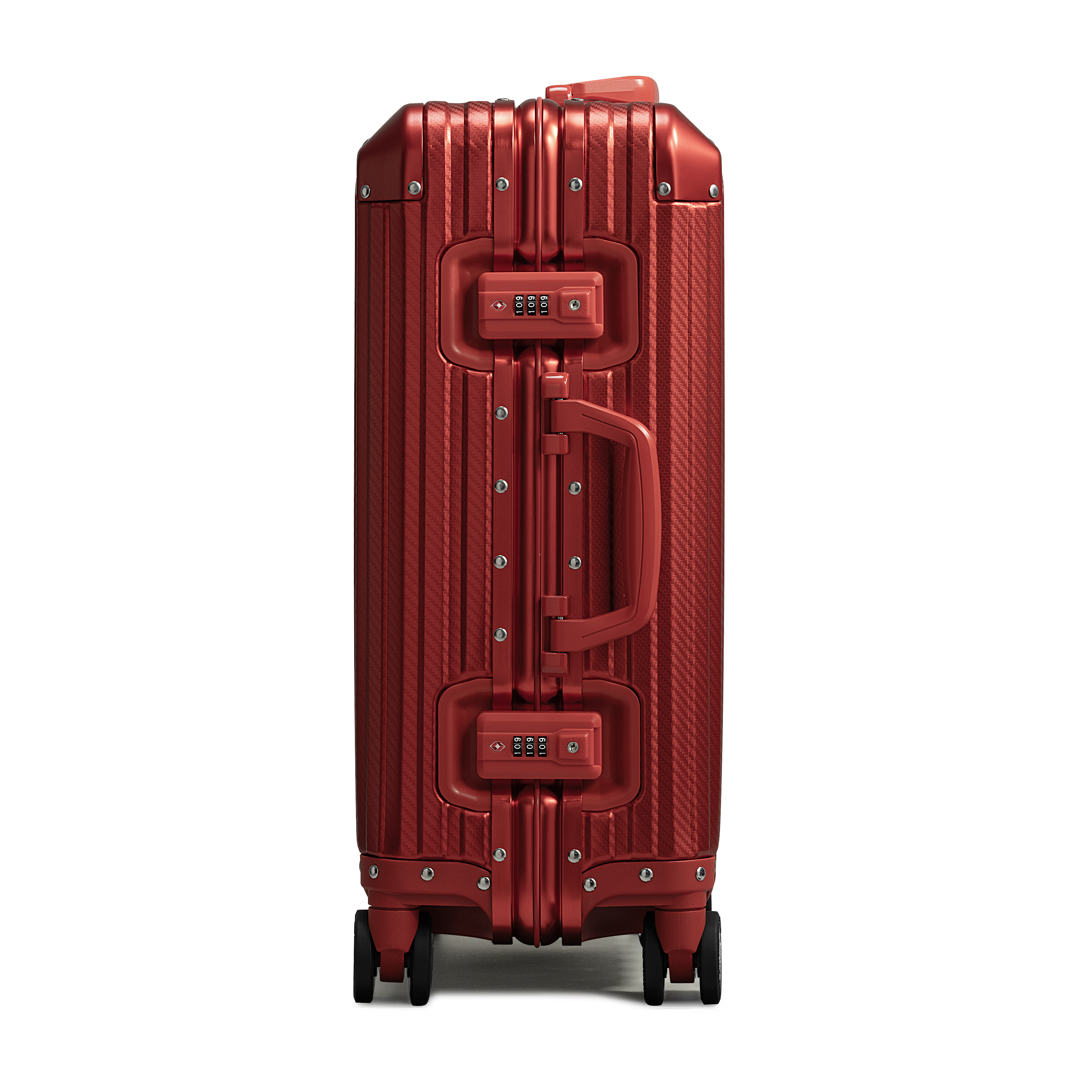 TREVA Aluminum Suitcase Red
