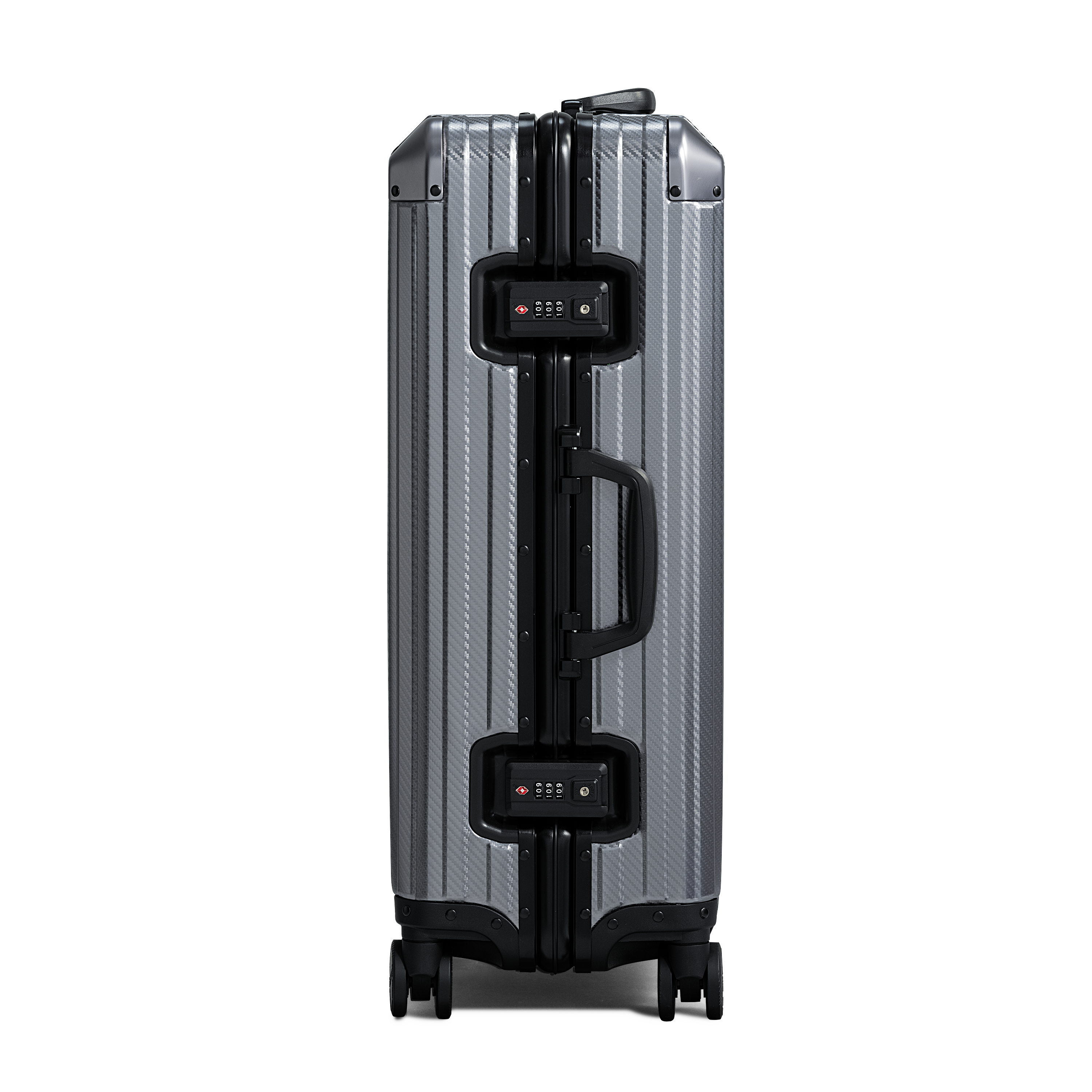 TREVA Aluminum Suitcase Gunmetal