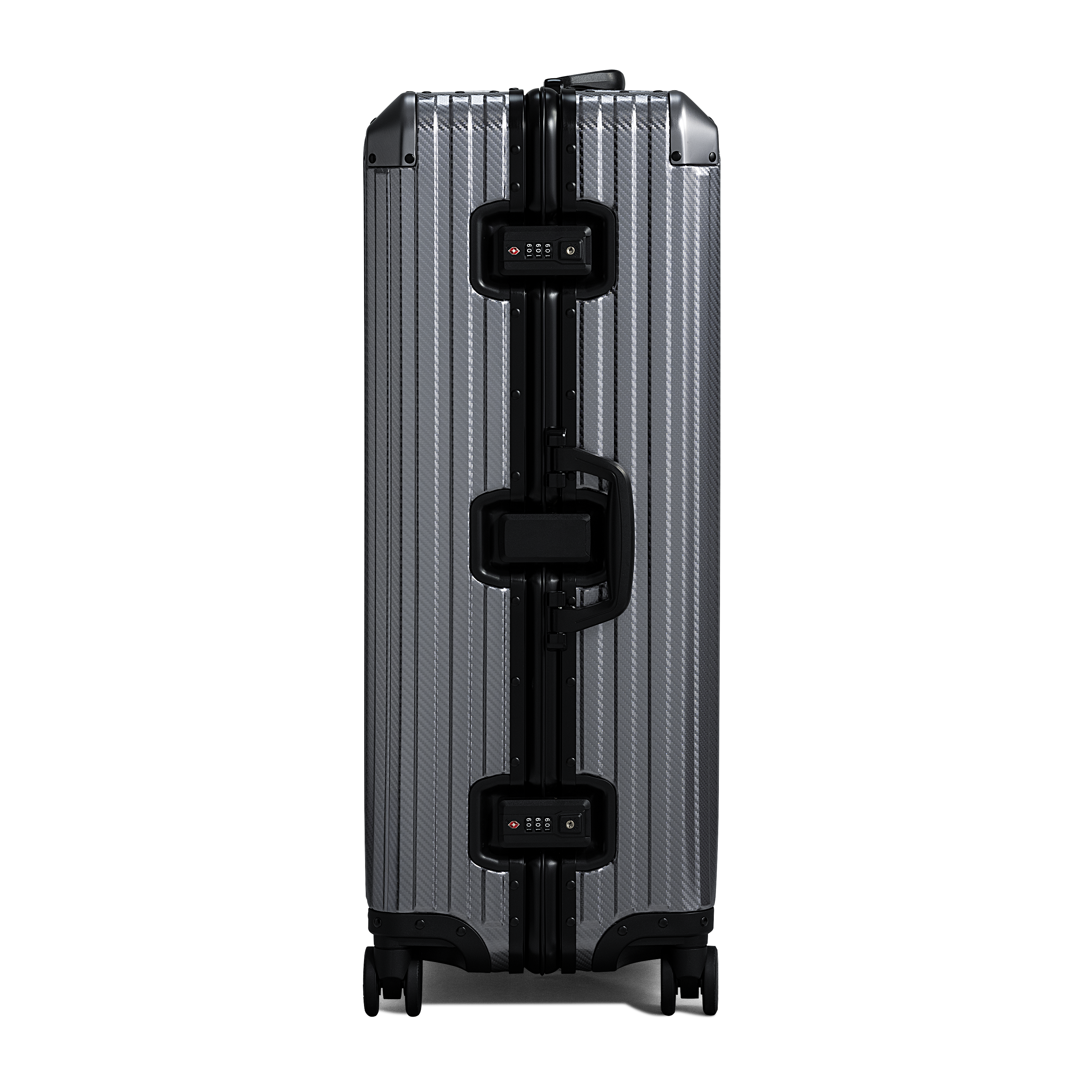 TREVA Aluminum Suitcase Gunmetal