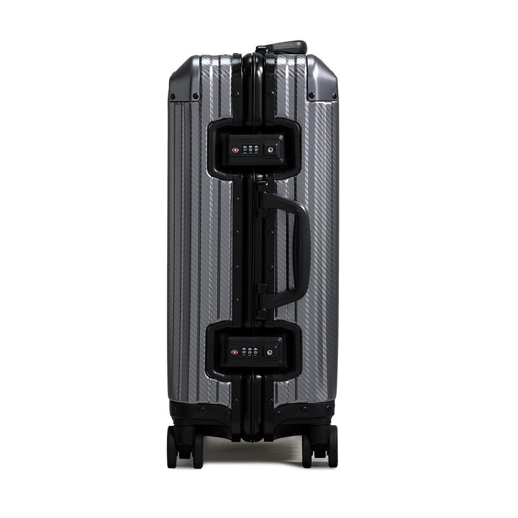 TREVA Aluminum Suitcase Gunmetal