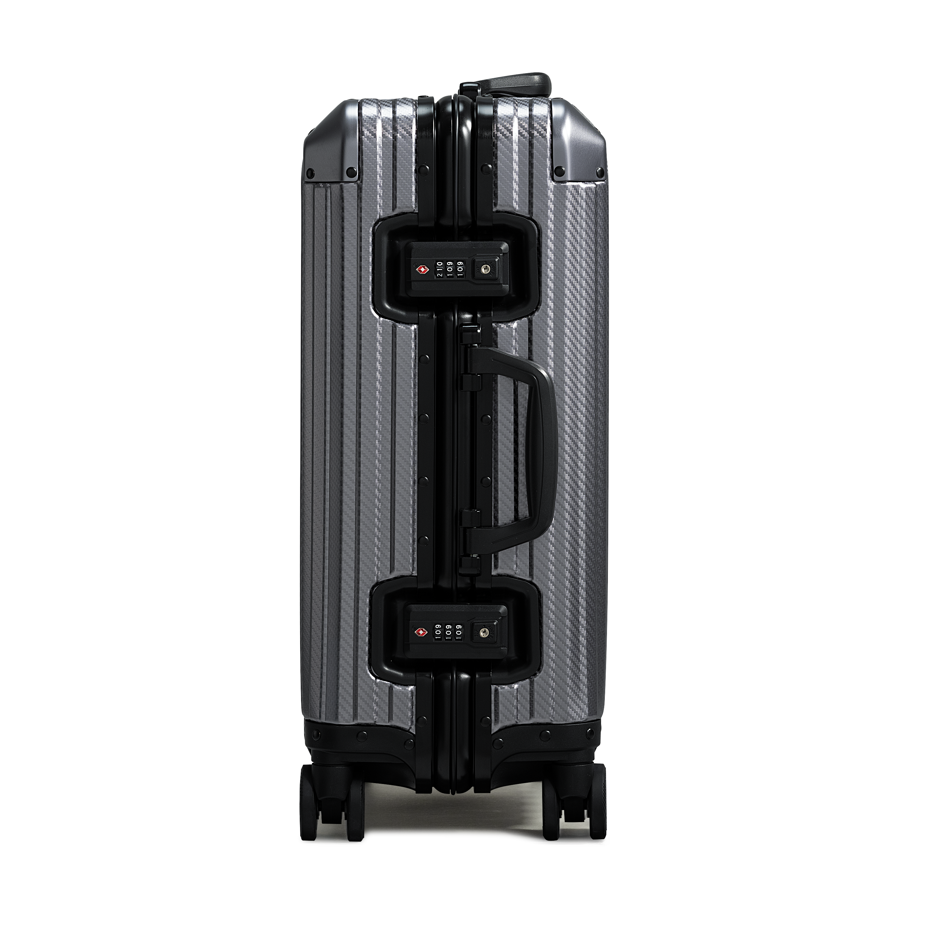 TREVA Aluminum Suitcase Gunmetal