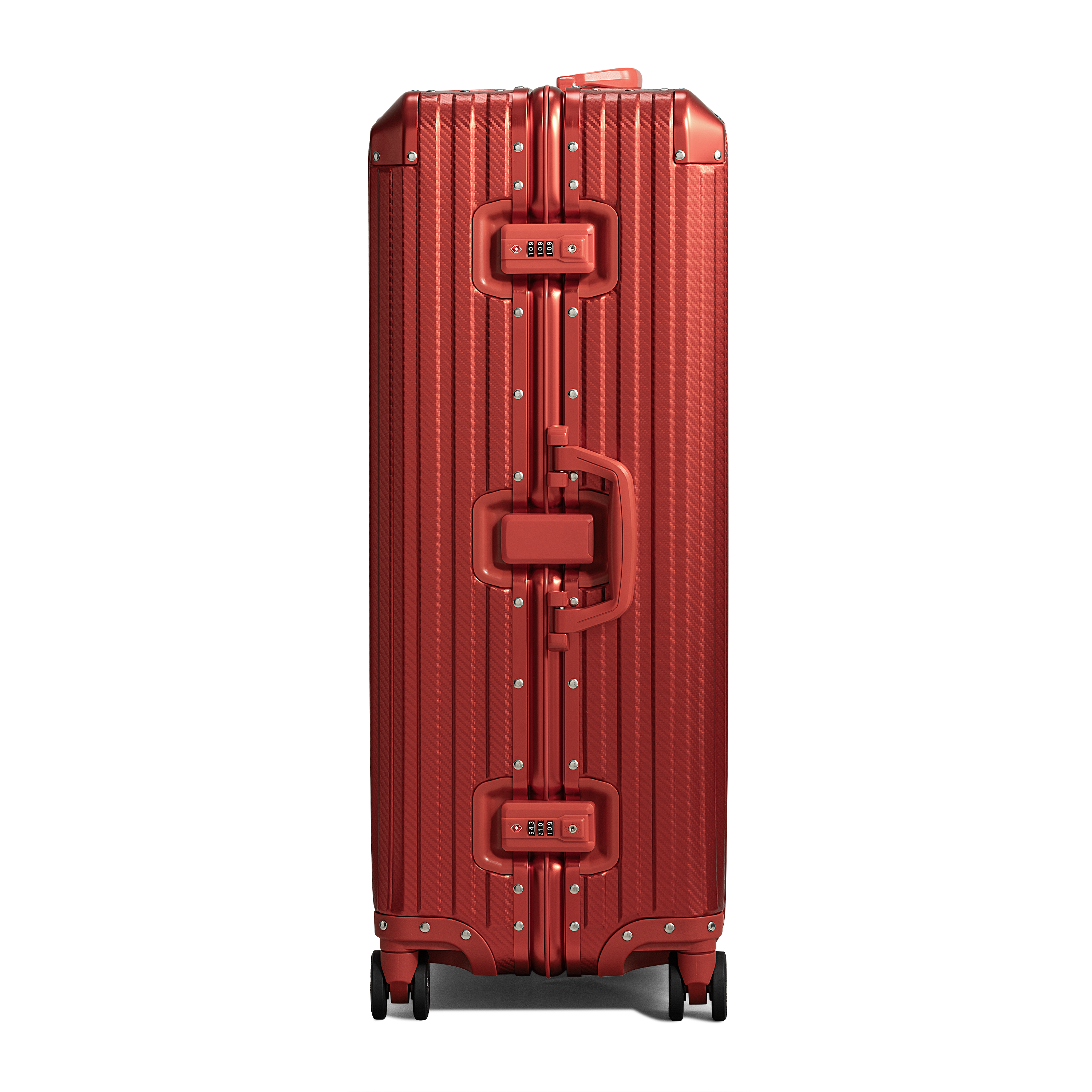 TREVA Aluminum Suitcase Red