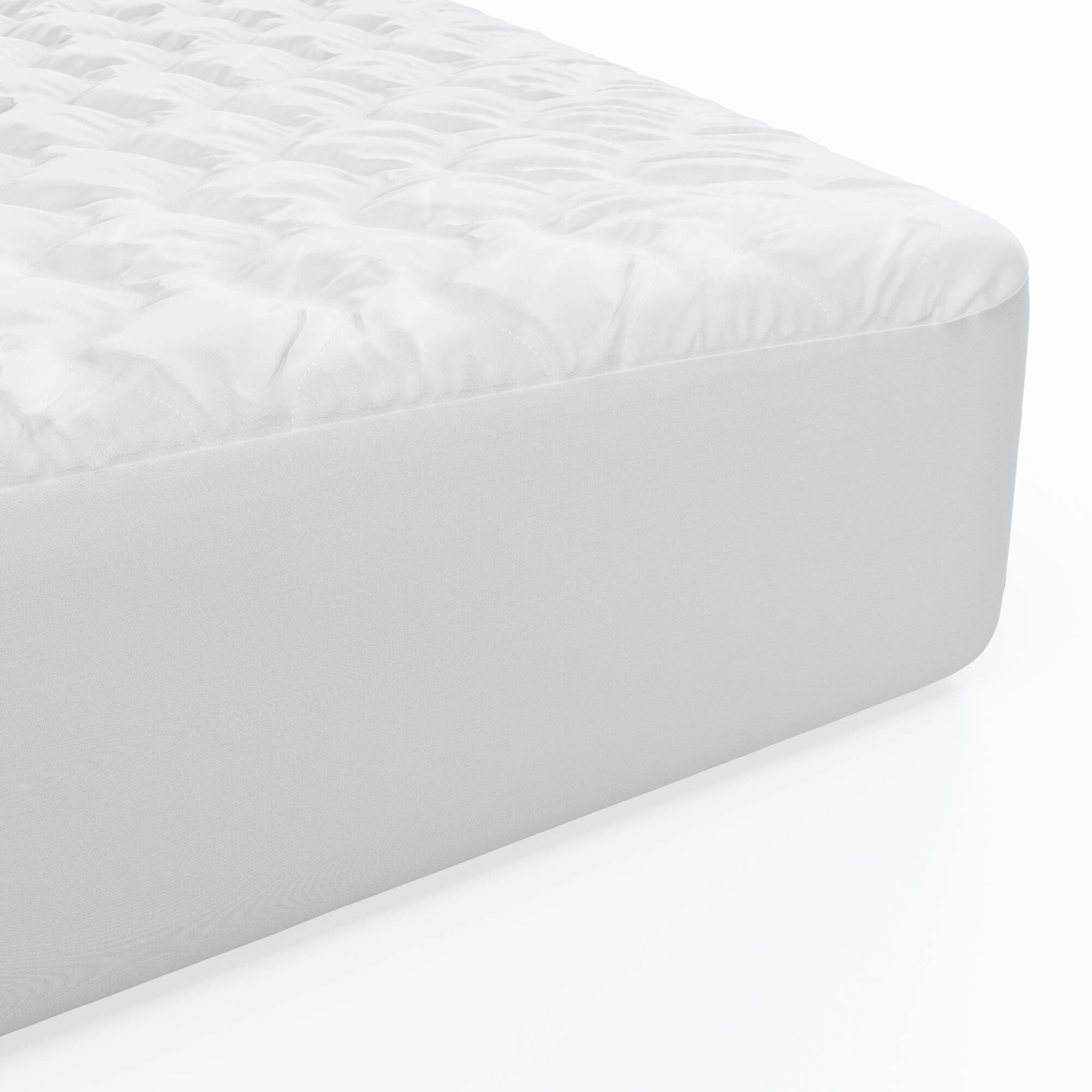 Commercial Deluxe Microfiber Waterproof Mattress Pad – Bargoose