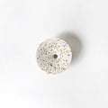 Dimple Wall Hook, Small | White Terrazzo