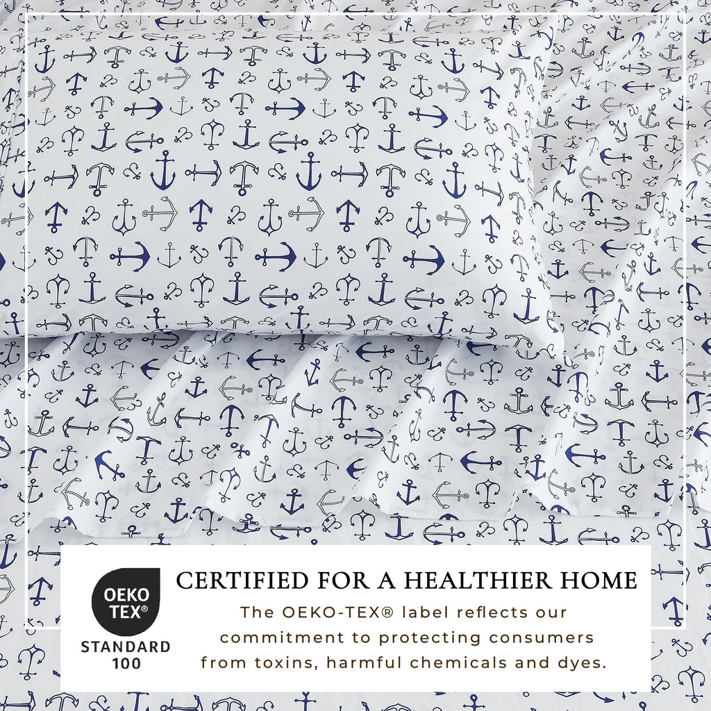 Coastal Printed Sheet Set - Newport Collection