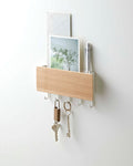 Magnetic Key Rack - Steel + Wood