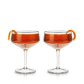 Admiral Crystal Coupe Glasses